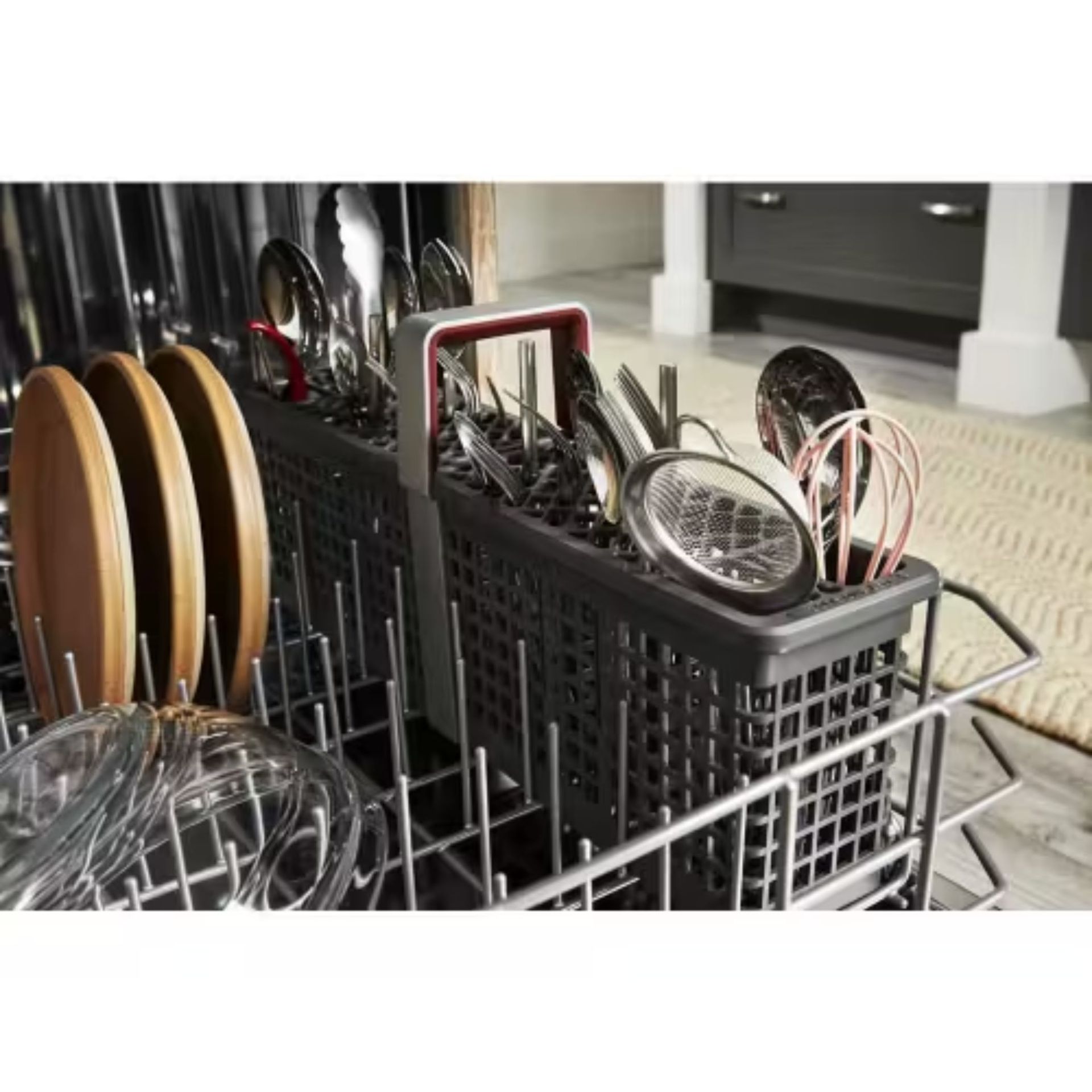 SatinGlide® Rails in Upper Rack