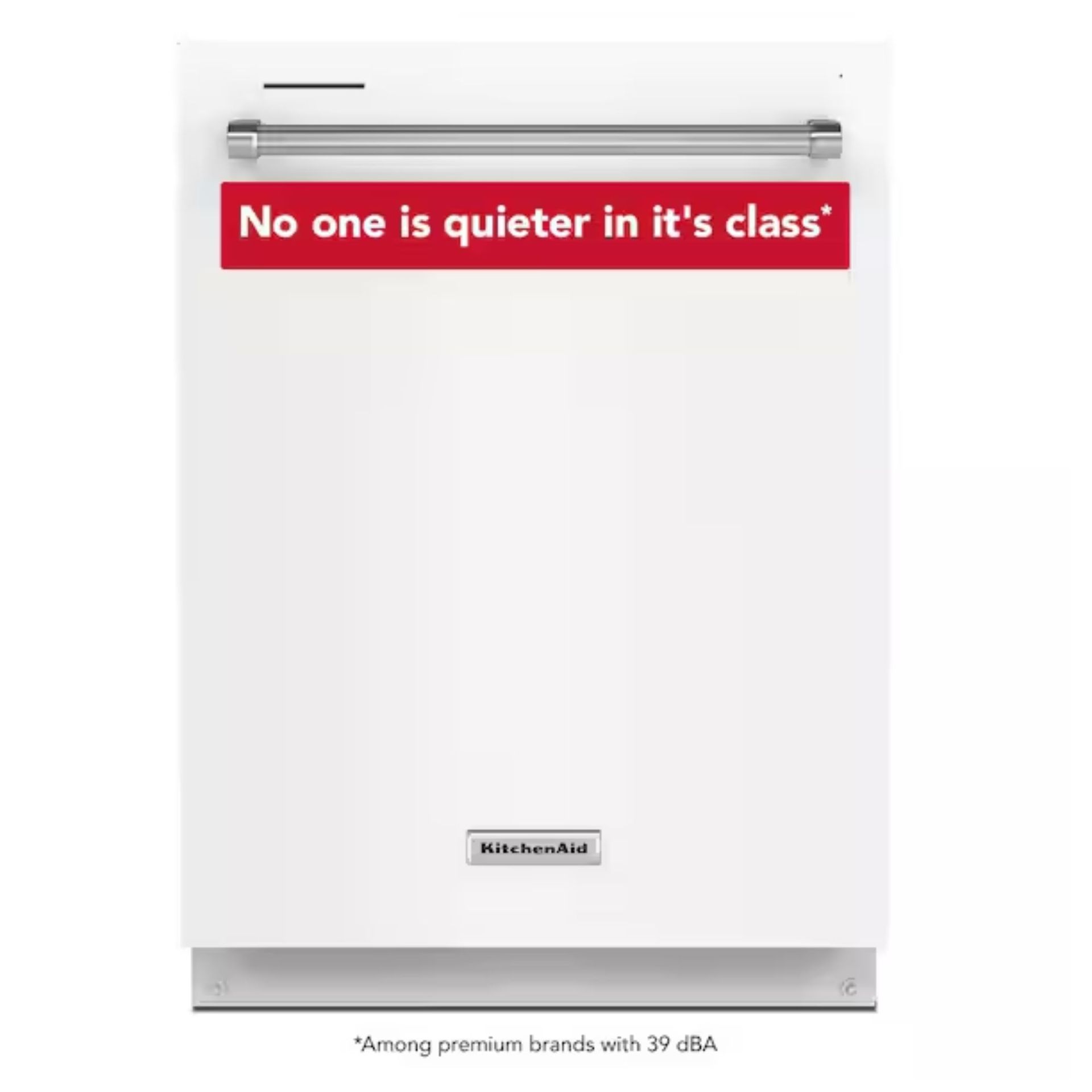 The Quietest Cleaning from KitchenAid Brand at 39 dBA