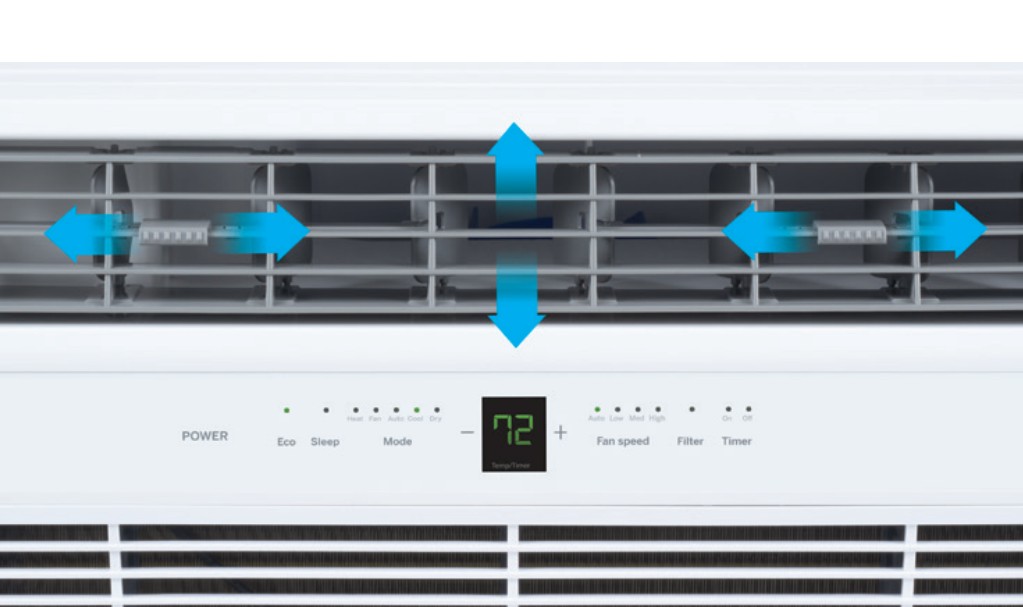 6-Way Directional Airflow