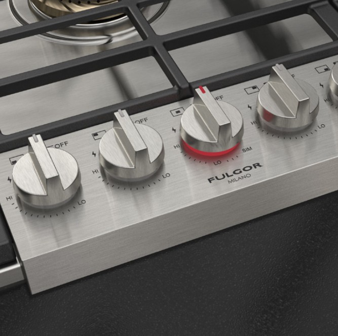 Knob Control With Back Light System
