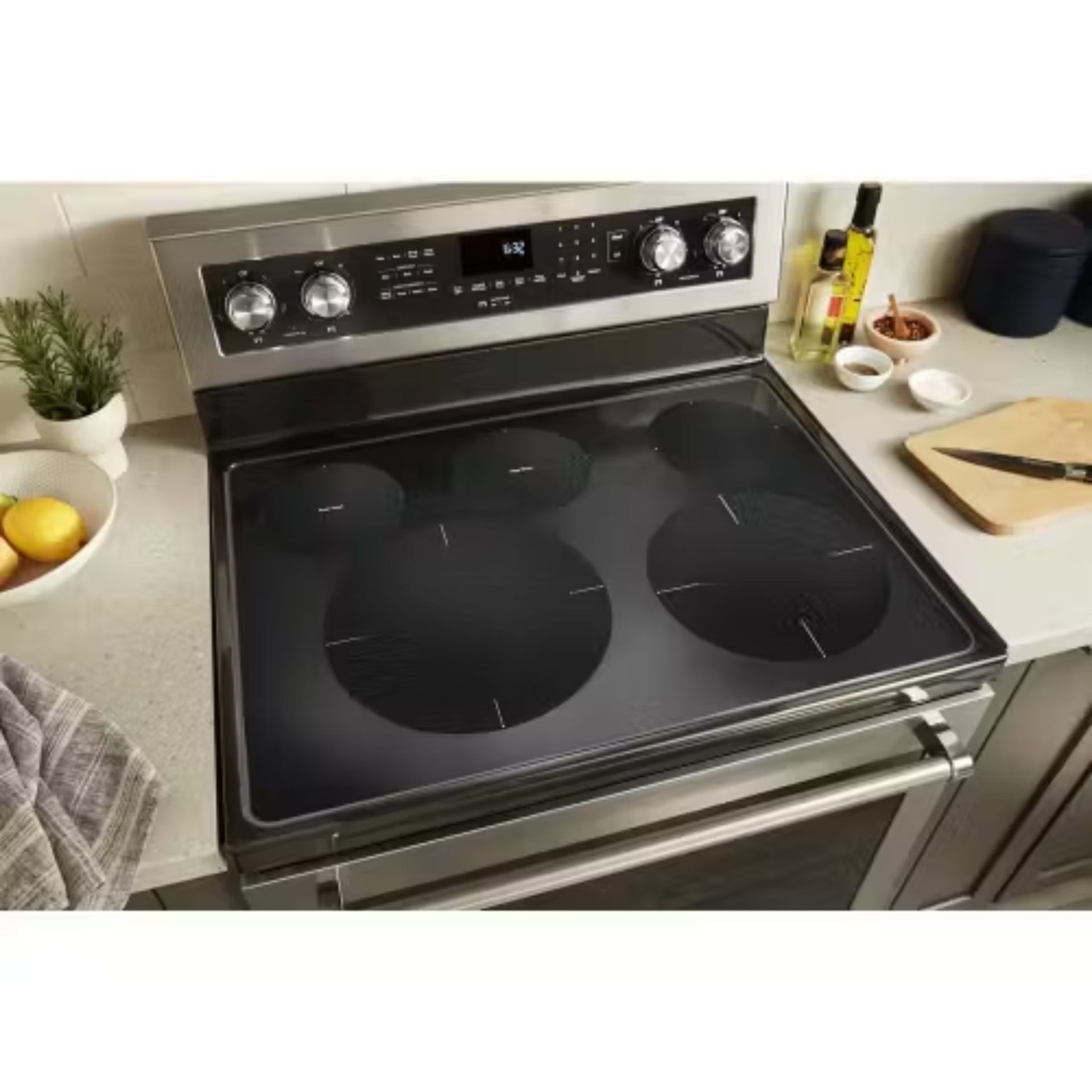 5 Cooking Elements Including a Warm Zone