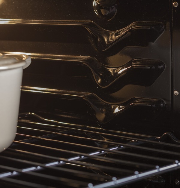 Black Gloss Oven Interior
