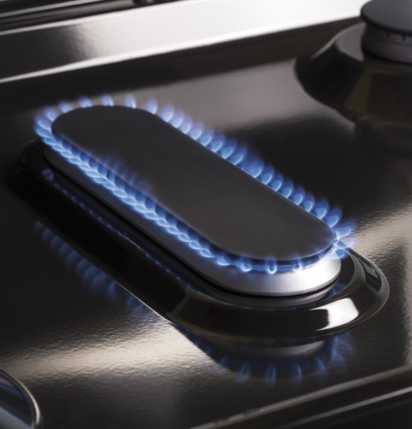 Center Oval Burner.
