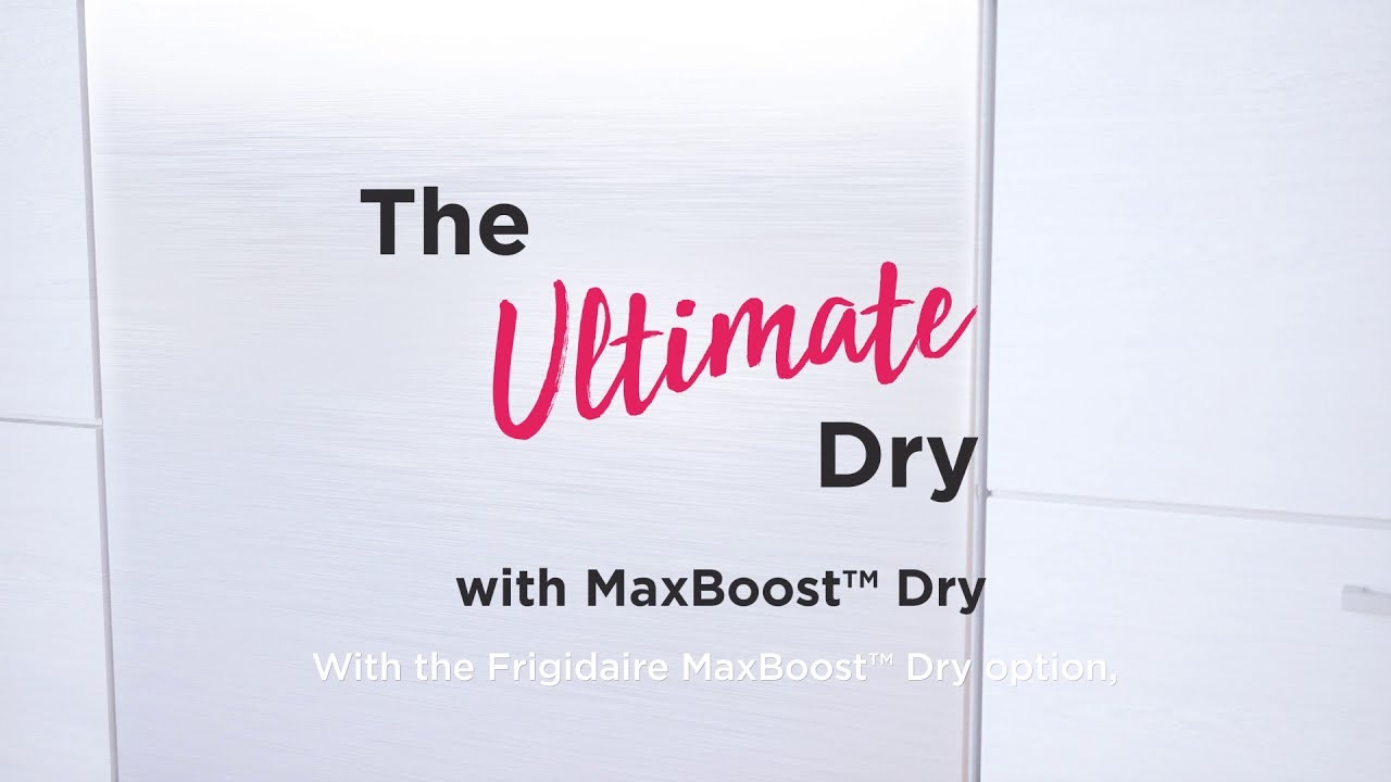 Enhanced Drying with MaxBoost Dry™