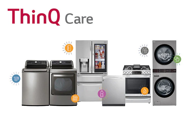 Thinq Care Helps Keep Your Appliances Running Smoothly.