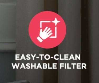 Easy-to-Clean Washable Dust Filter