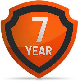7 Year Warranty