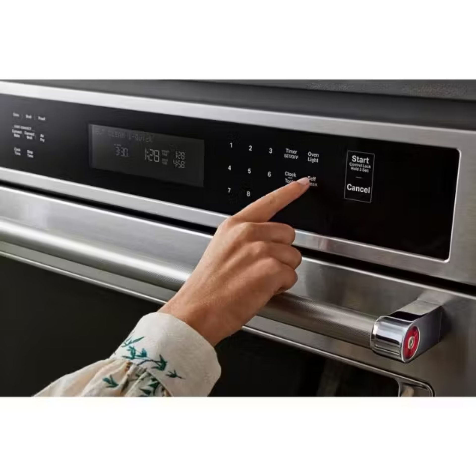 Glass-Touch Display with Control Lock Function