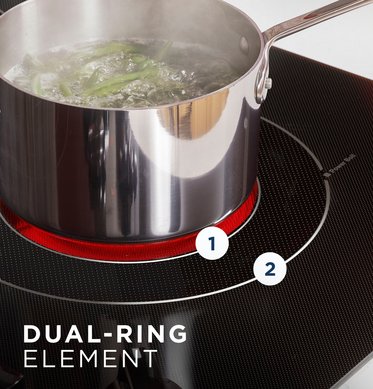 Power Boil Dual-Ring Element (2,400W)