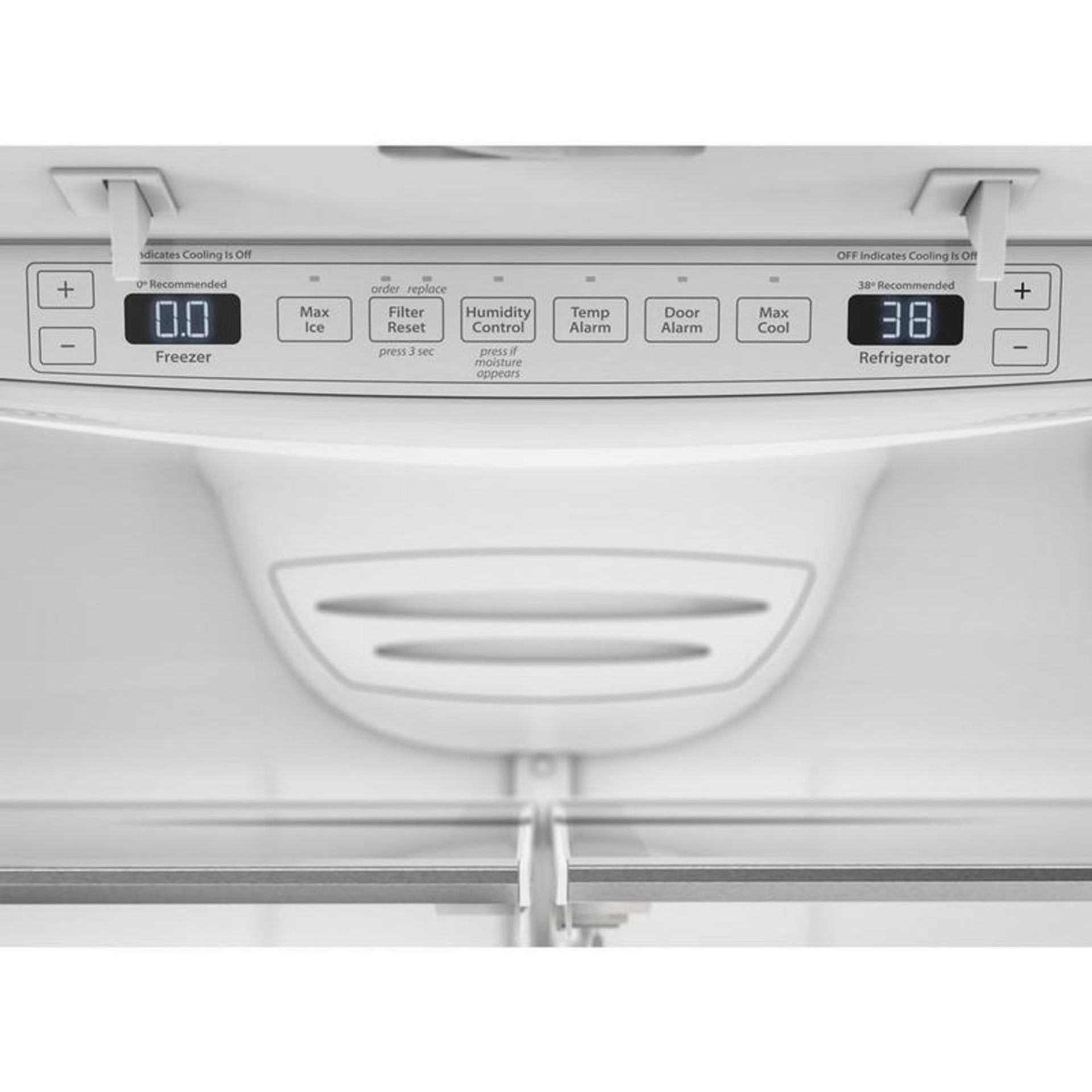 Up-Front Temperature Controls