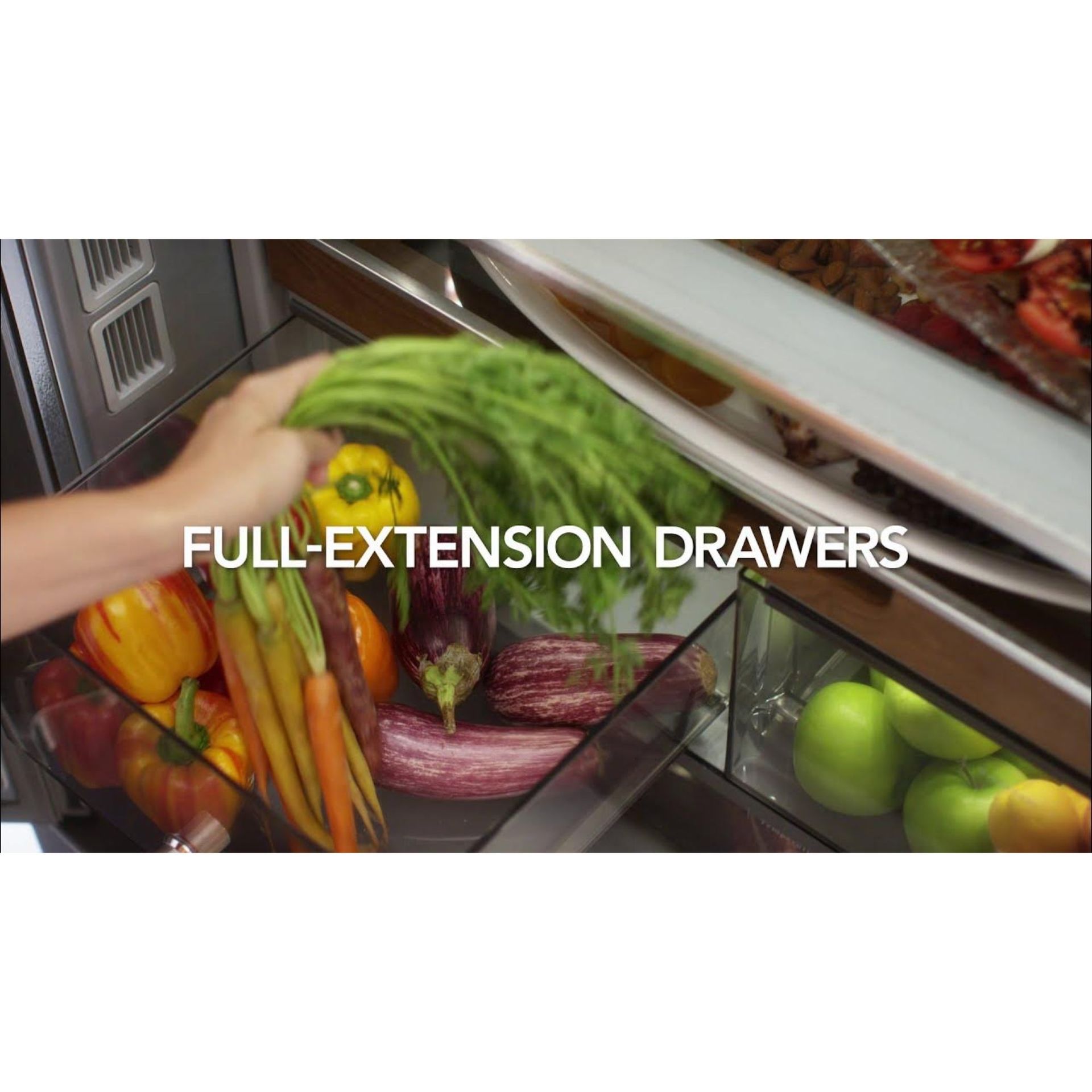 Full-Extension Self-Close Custom Temperature-Controlled Pantry Drawer