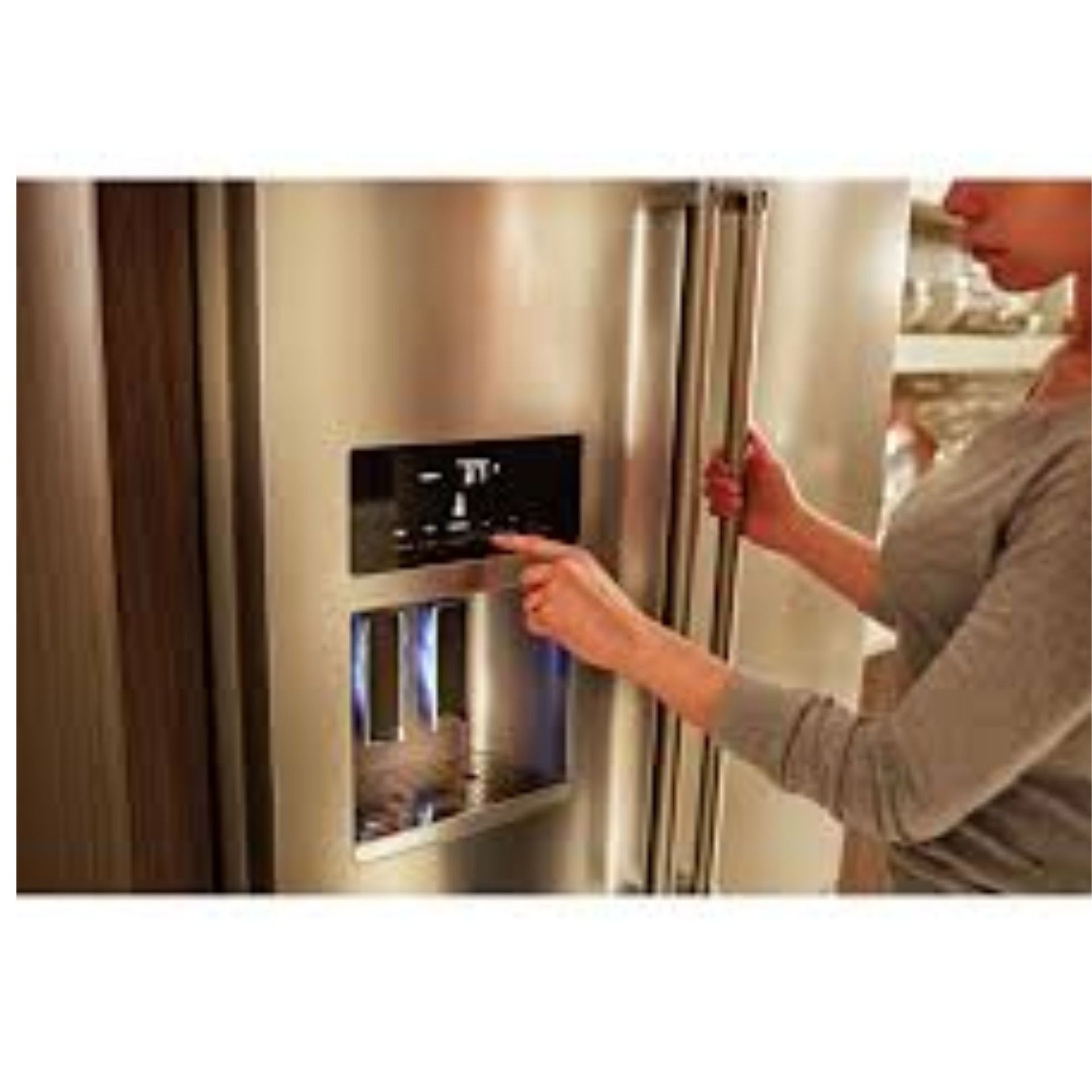 Exterior Ice and Water Dispenser
