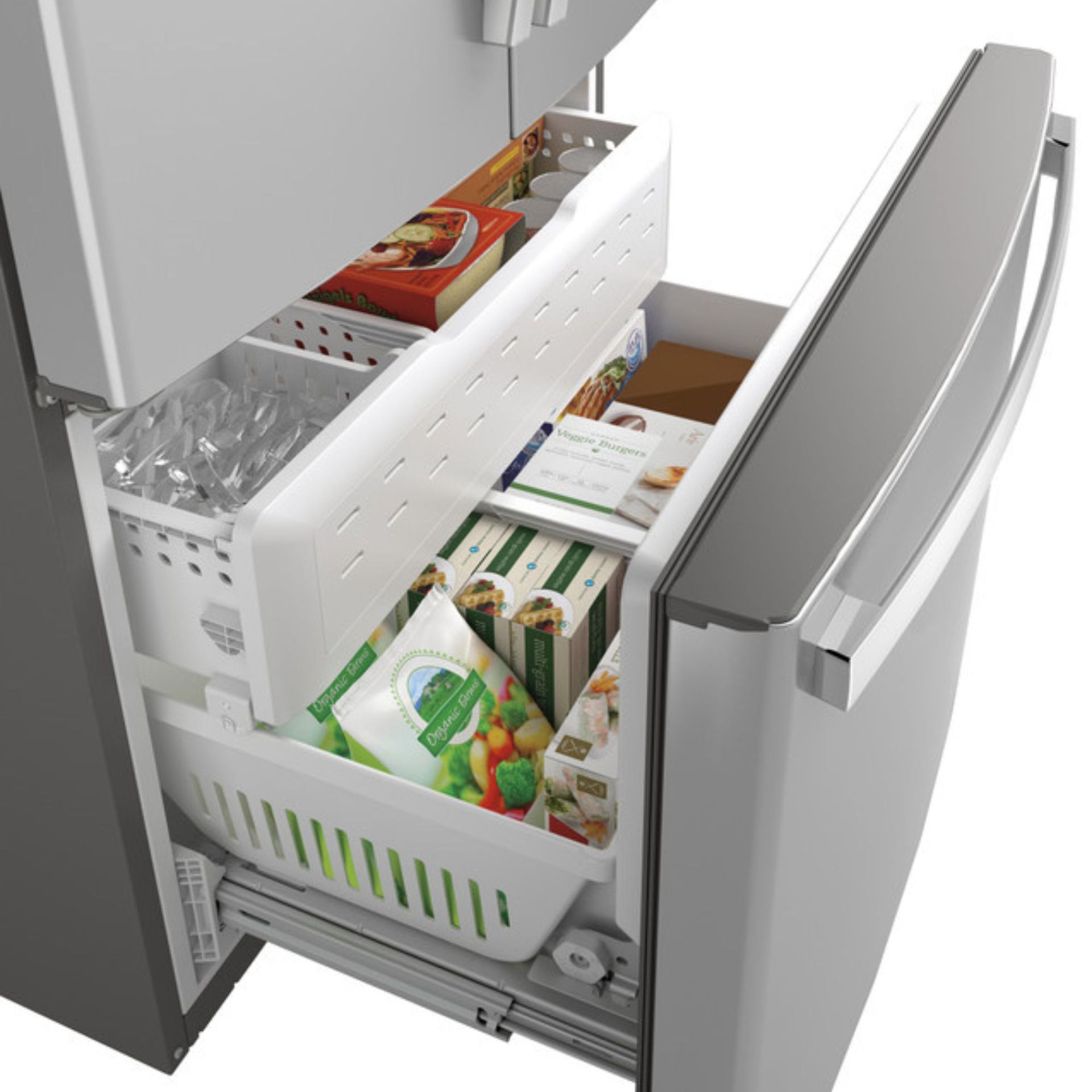 Two-Level Freezer Storage Baskets!