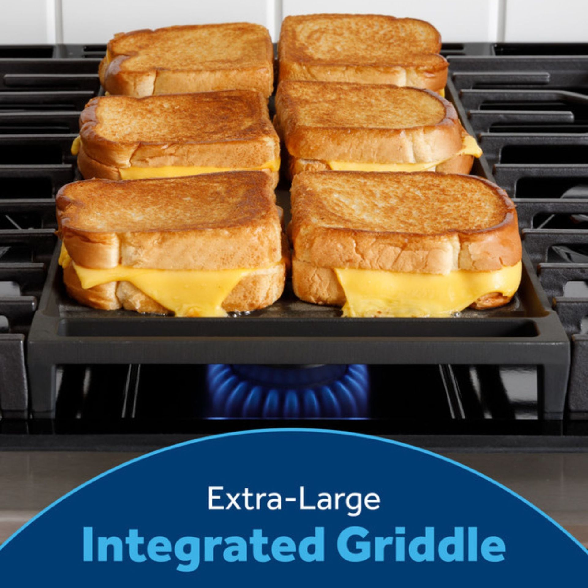 Extra-Large Integrated Griddle