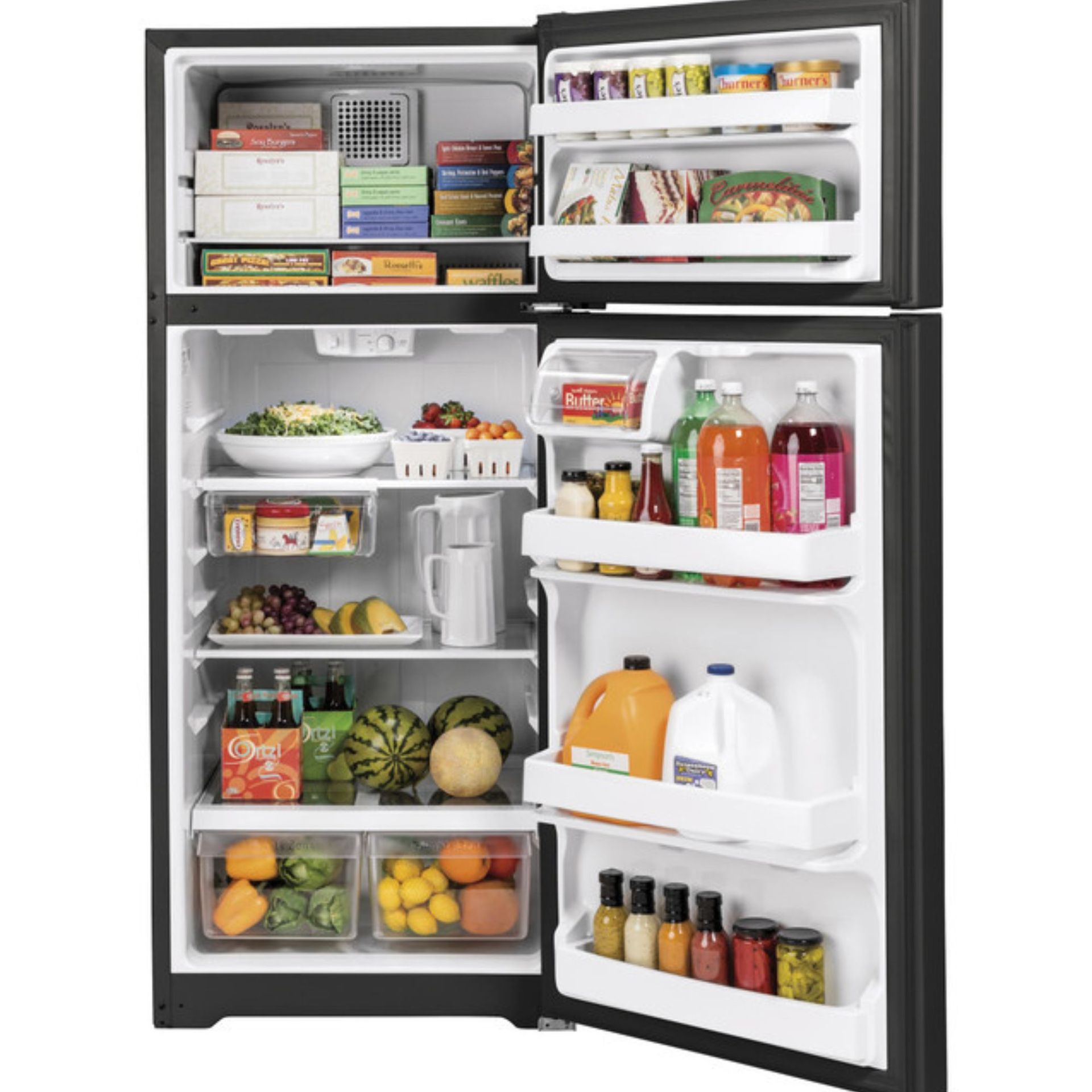 Large 13.49 Cu. Ft. Fresh-Food Capacity
