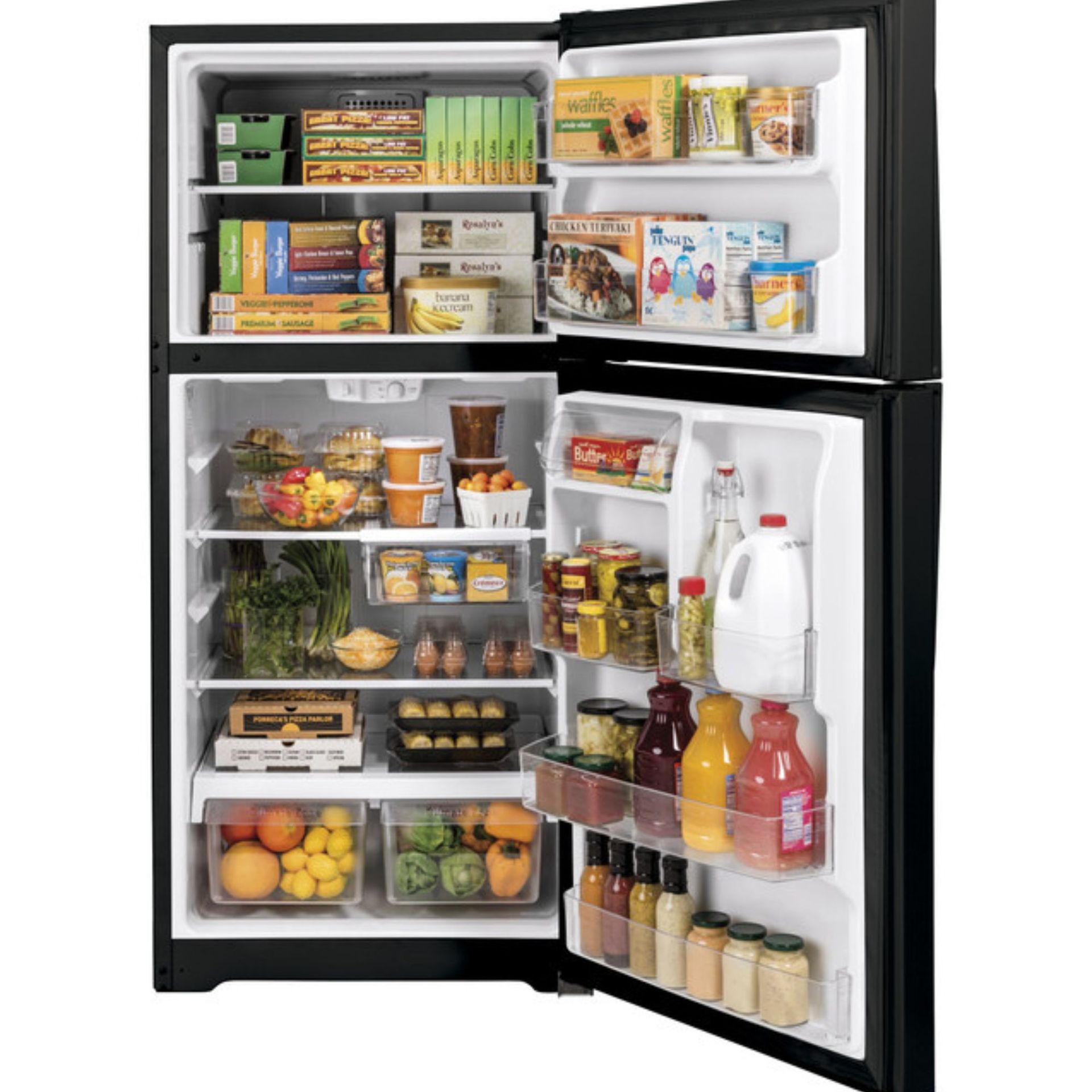 Large 13.51 Cu. Ft. Fresh-Food Capacity