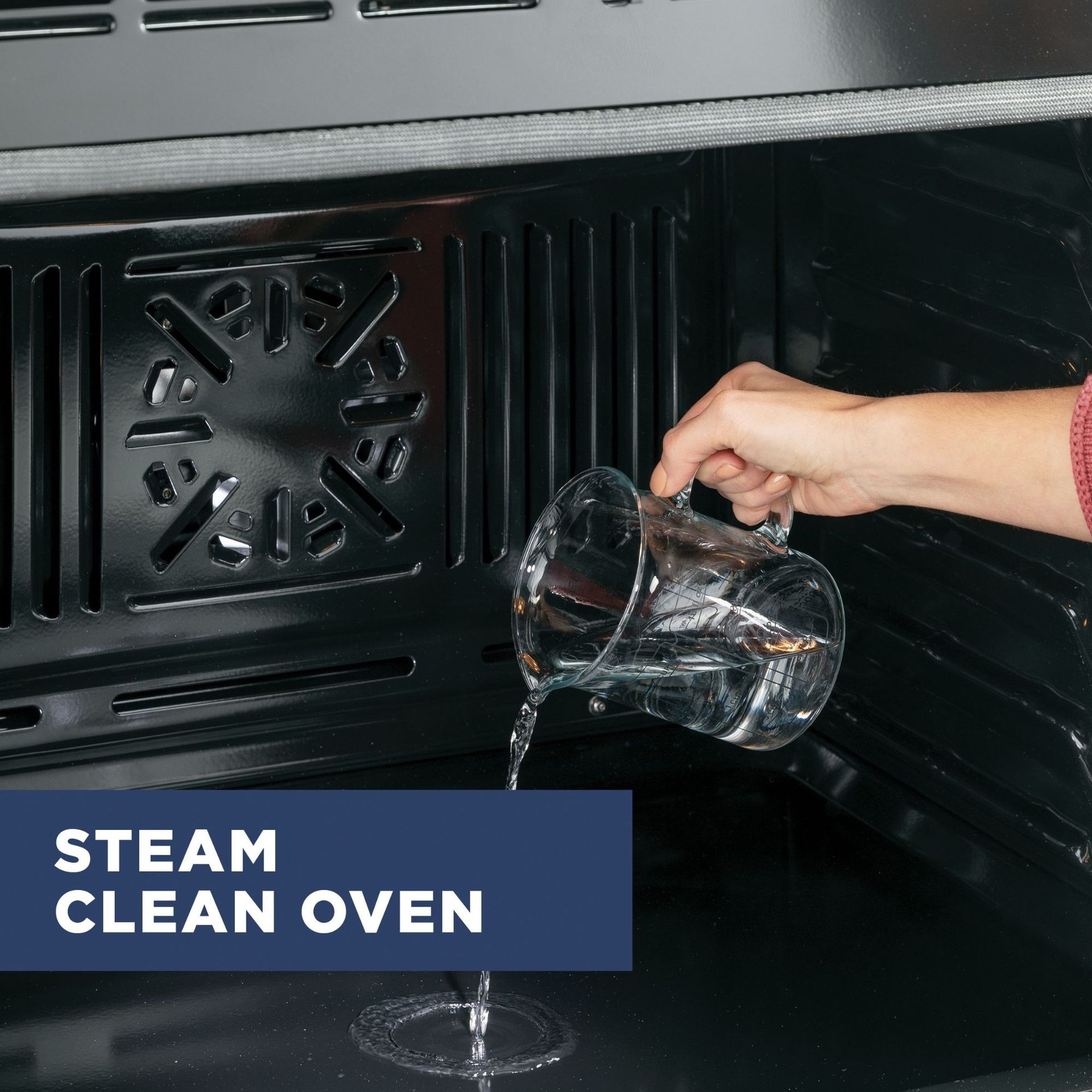 Self-Clean With Optional Steam Clean
