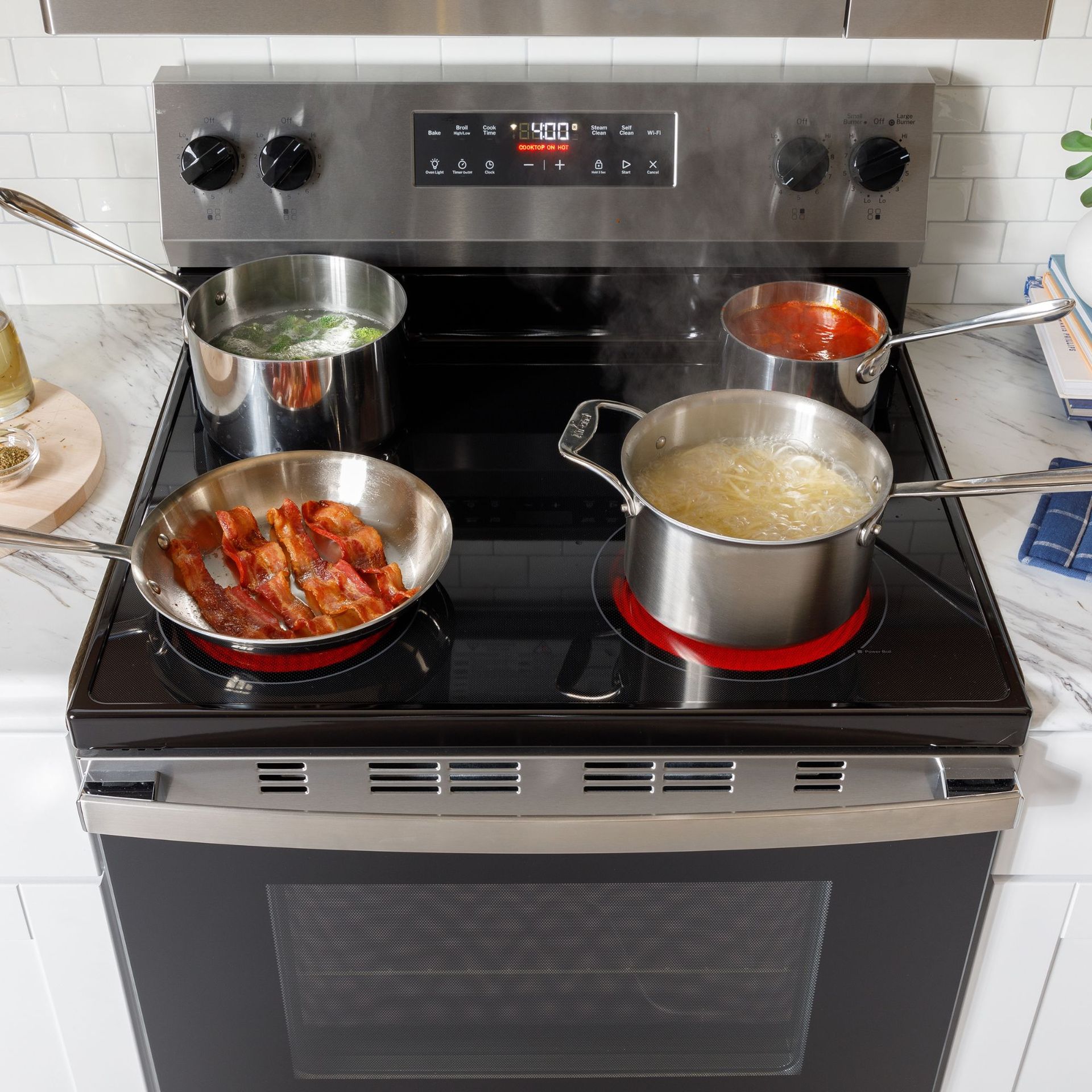 4 Burner Radiant Cooktop