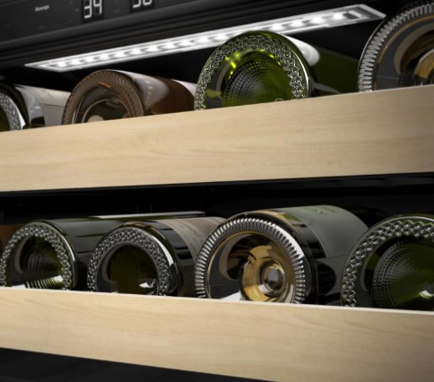 SatinGlide® Full-Extension Wood-Front Racks