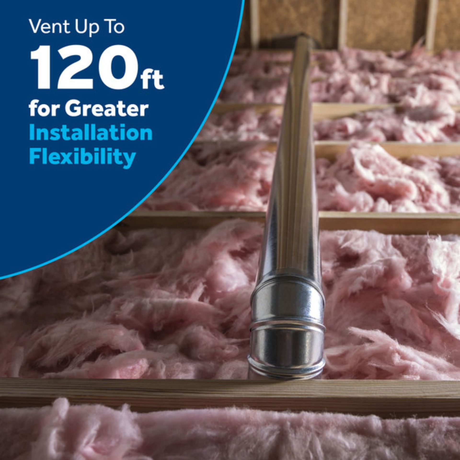 Powerful Venting & Flexible Installation