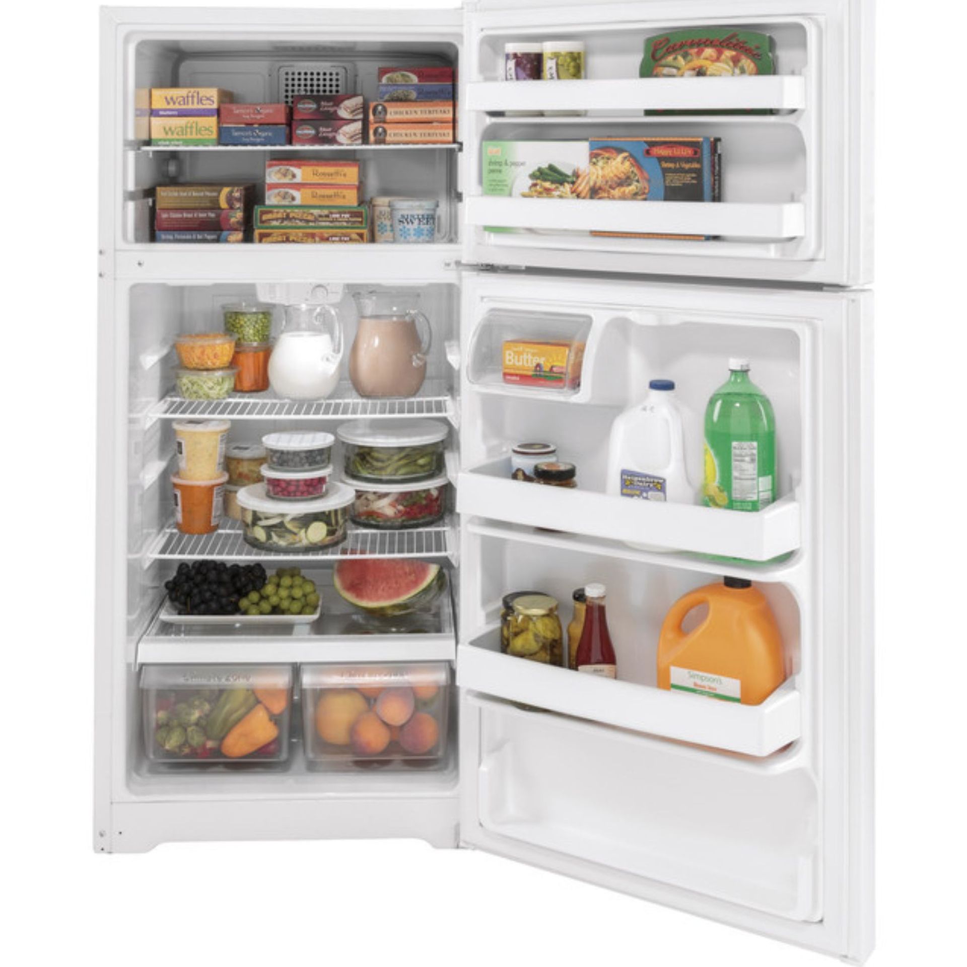 Large 11.58 Cu. Ft. Fresh-Food Capacity