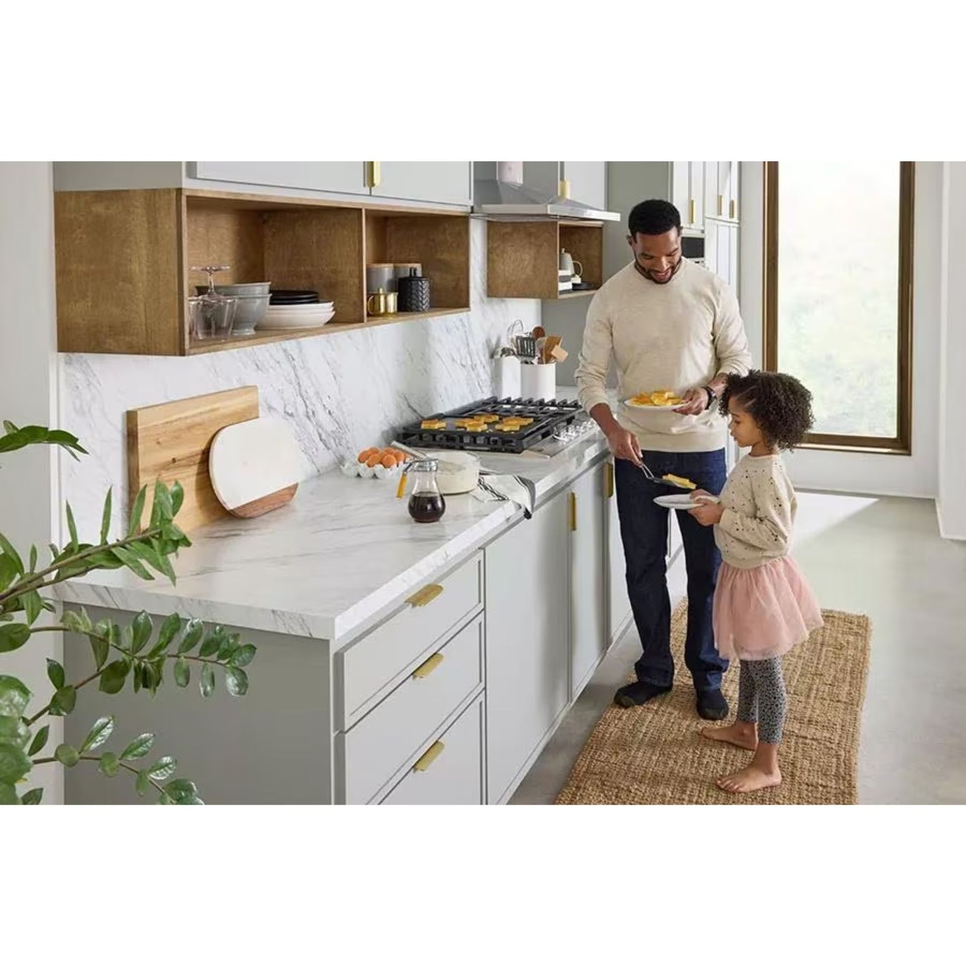 Removeable Cast-Iron Griddle