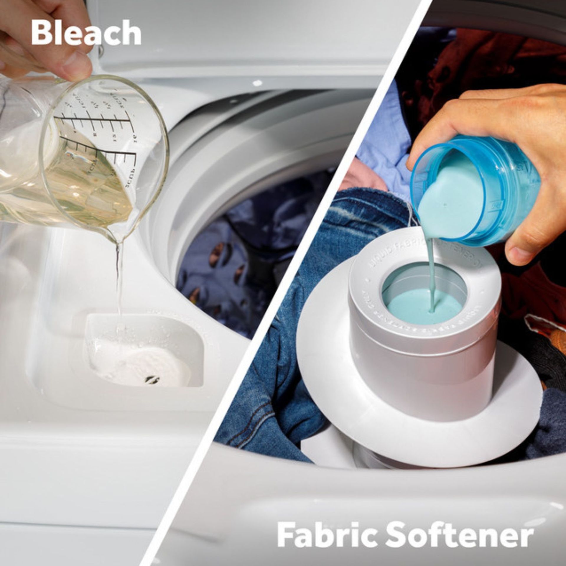 Bleach And Fabric Dispensers