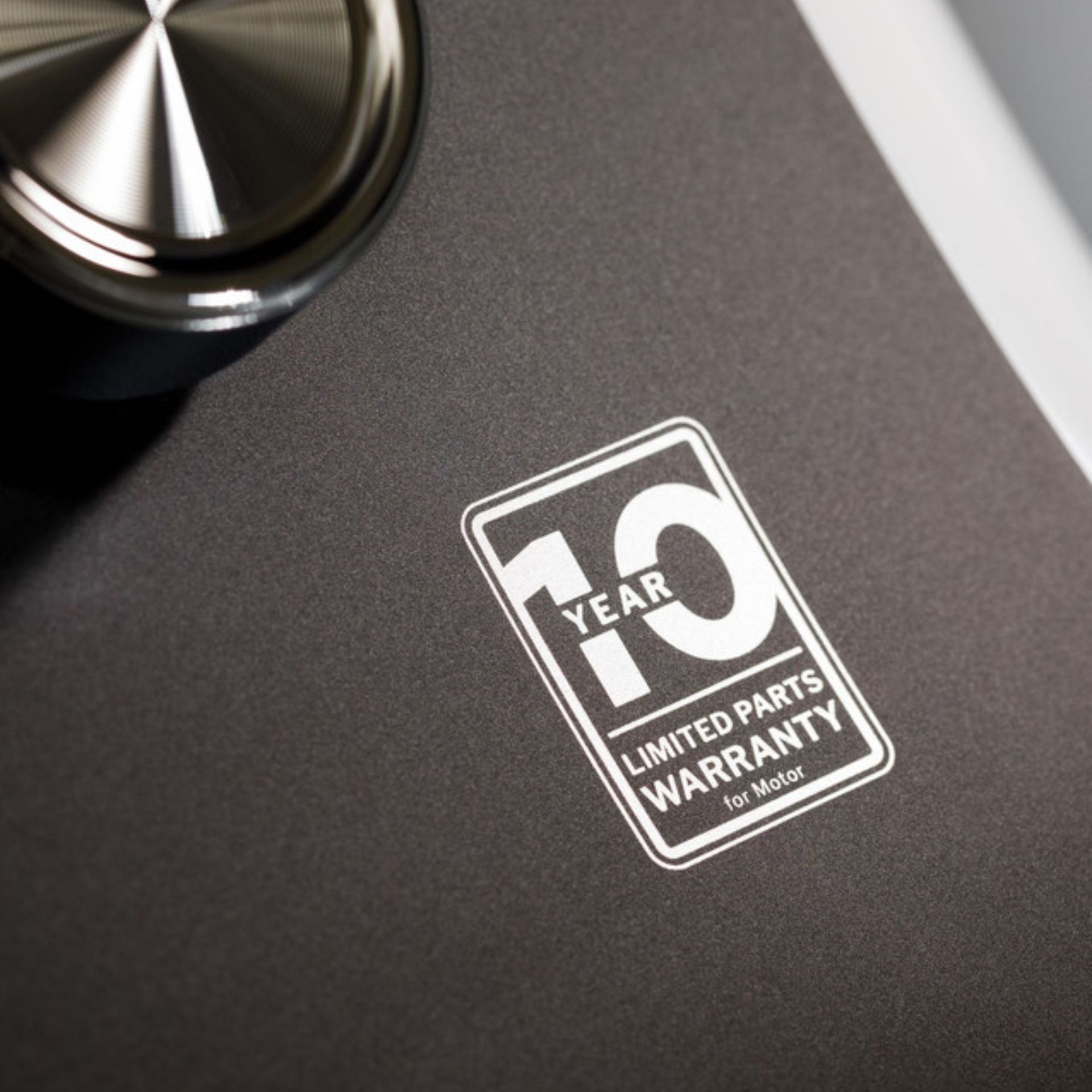 10-Year Limited Motor Warranty