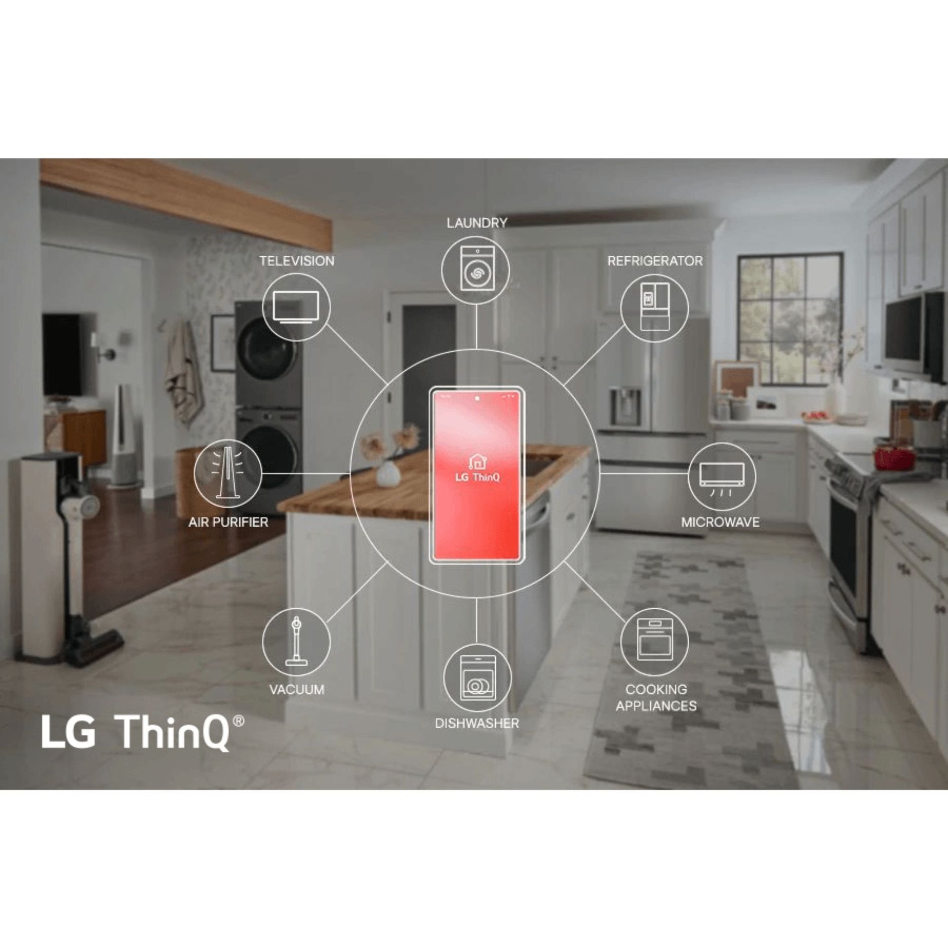 A Smarter Home Starts with the LG ThinQ® App