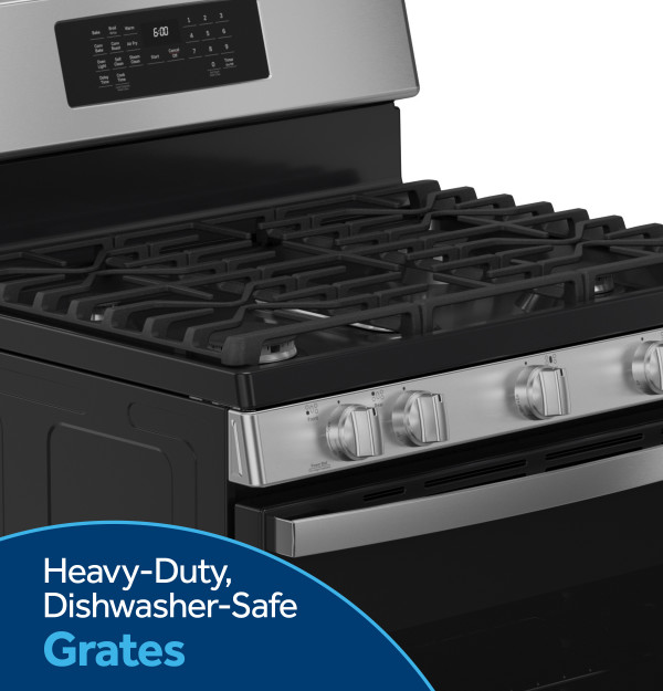 Heavy Duty, Dishwasher-Safe Grates