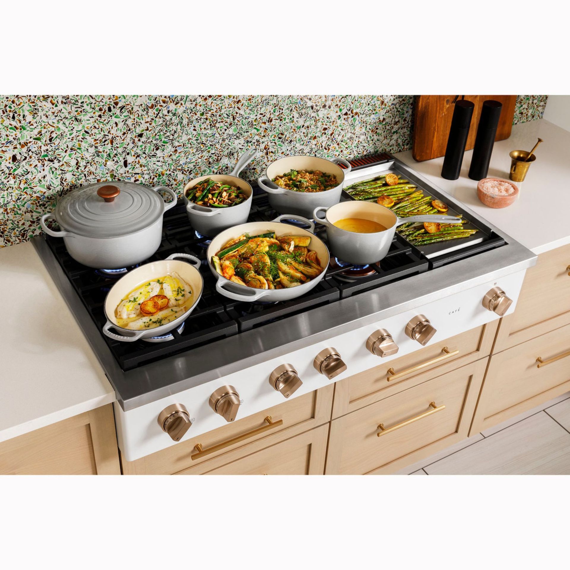 Versatile Cooktop