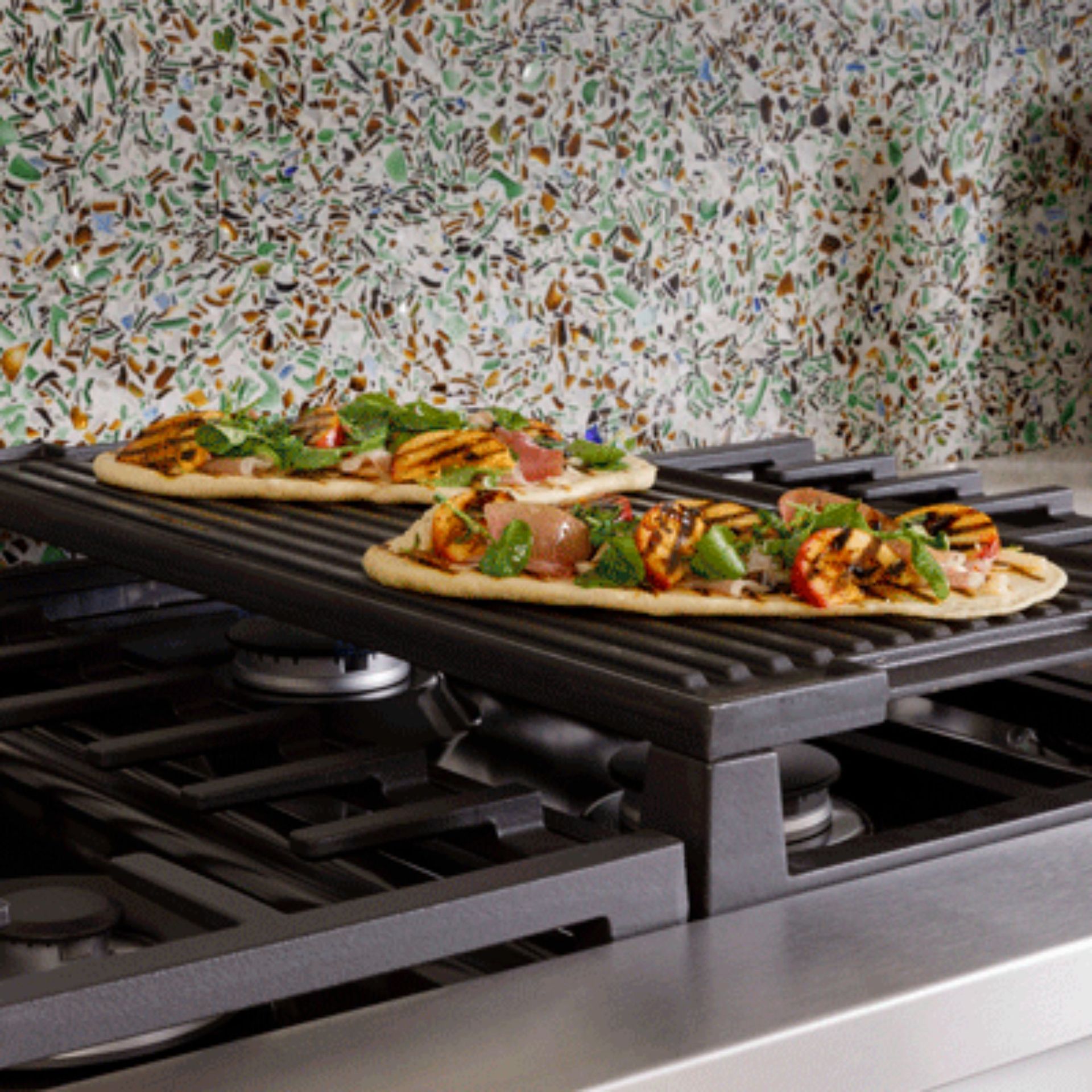 Two Griddle Burners
