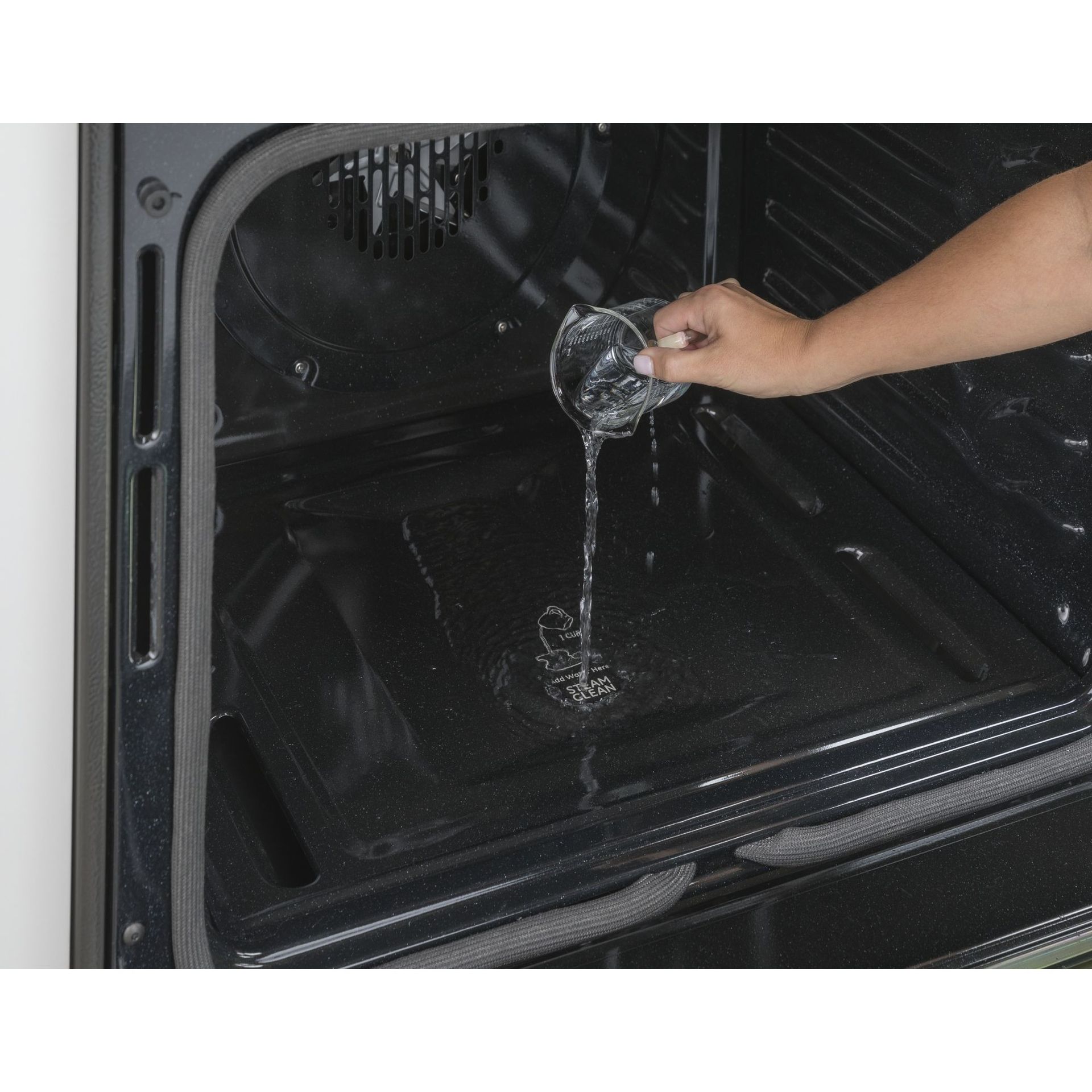 Self-Clean With Steam Clean Option