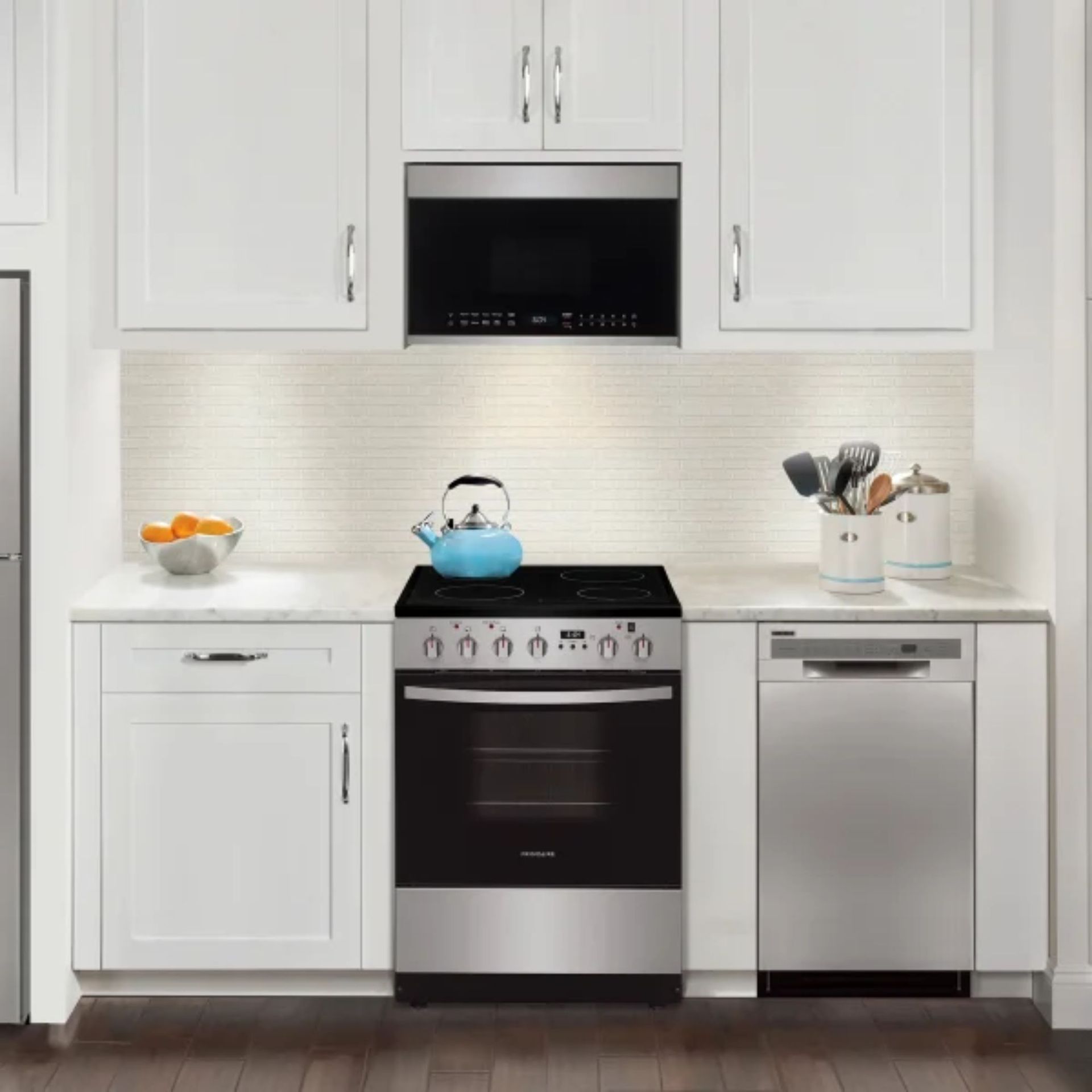 Compact design for smaller kitchens