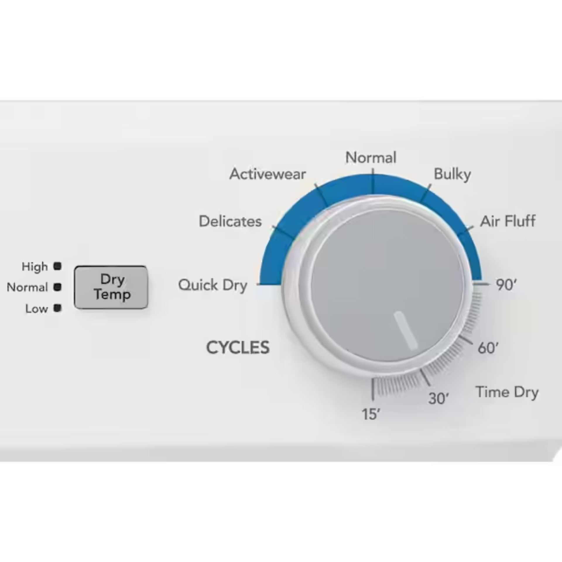 4 Timed Dryer Cycles