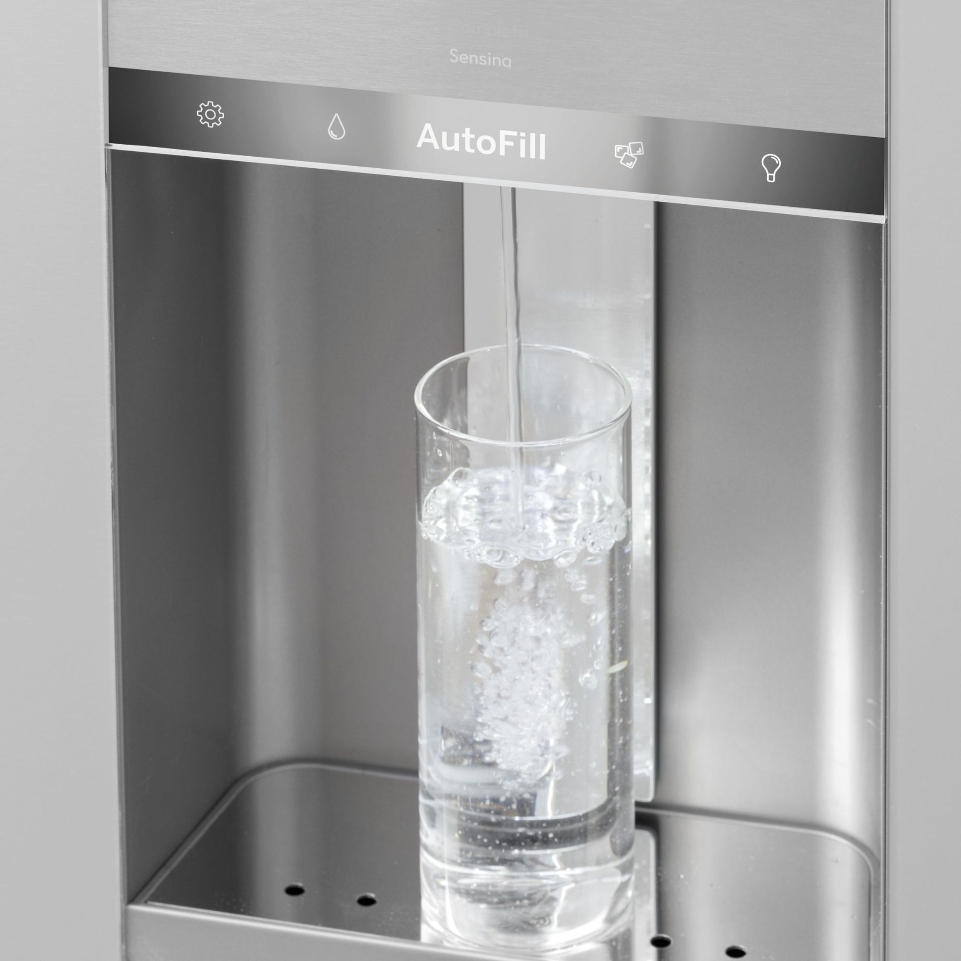 No Need To Wait As You Fill Your Glass