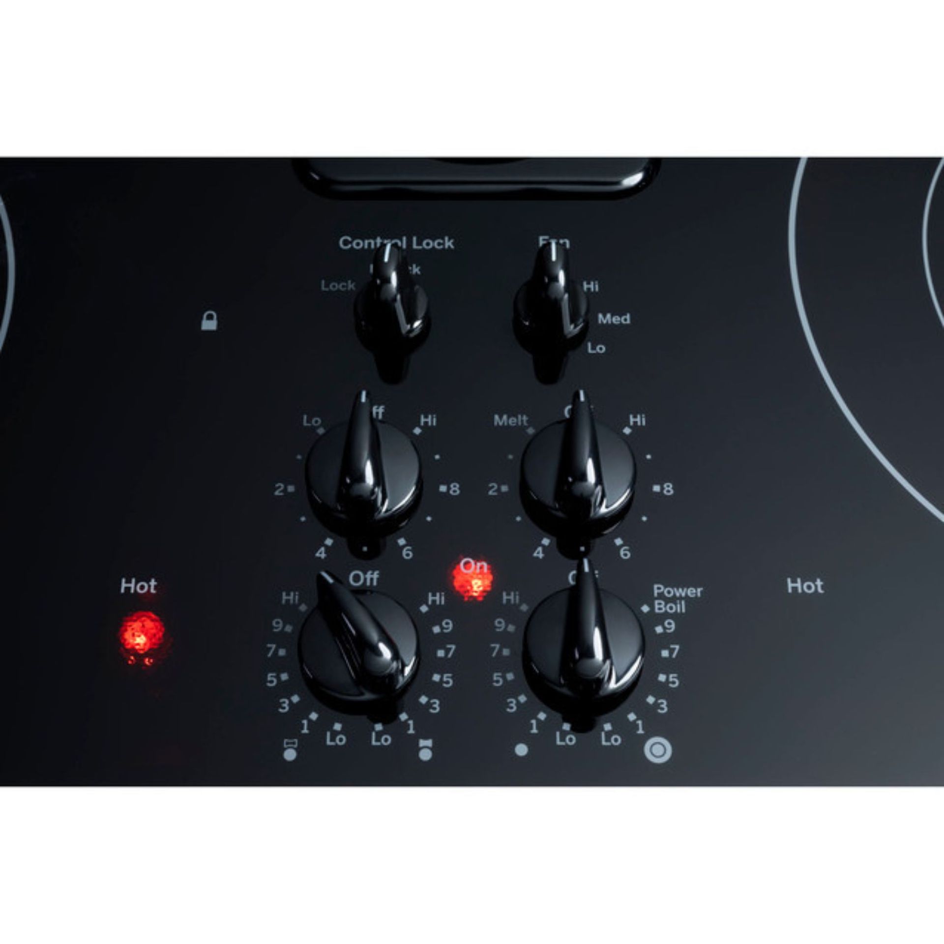 Cooktop "On" Indicator Light