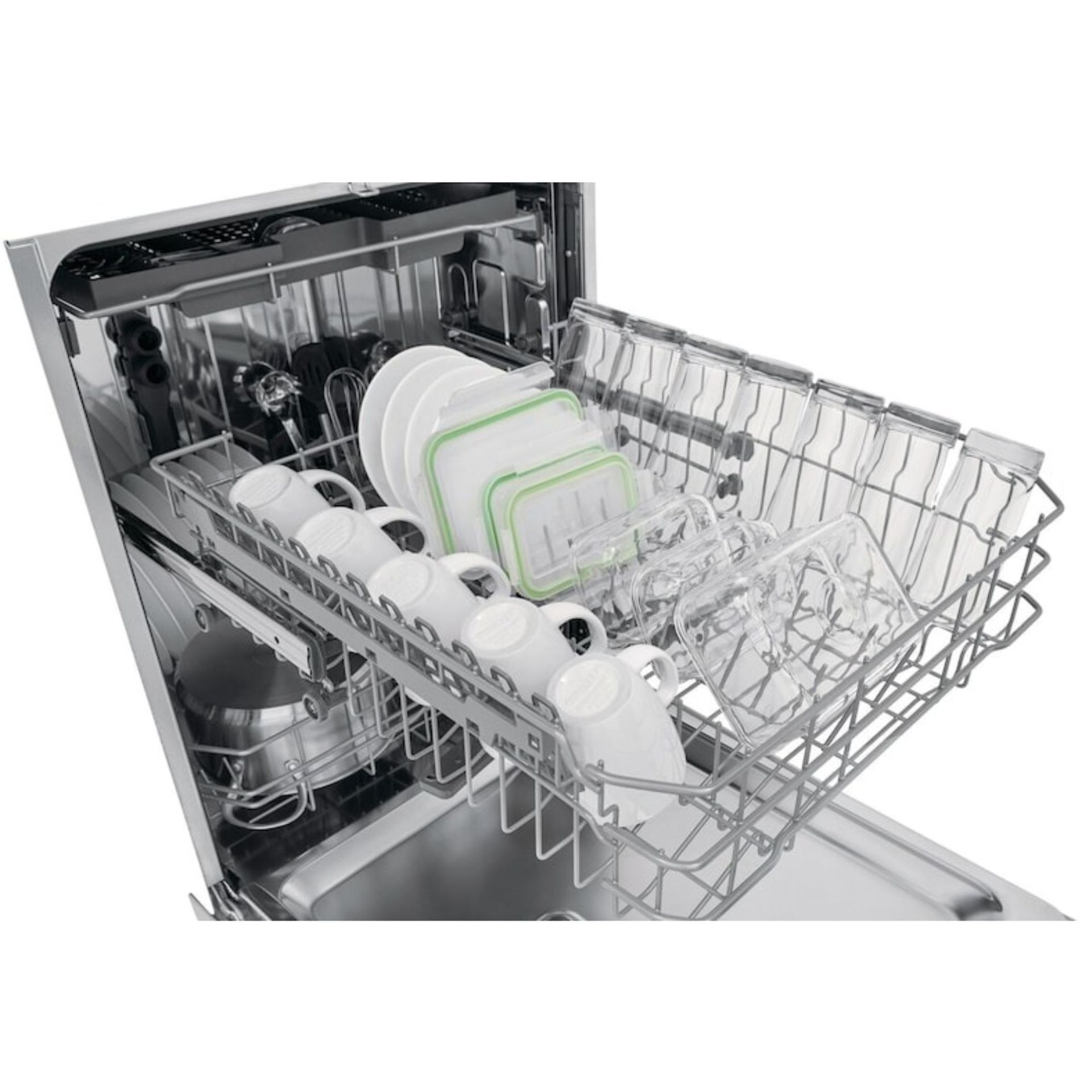 Easily Fit Dishes with Adjustable Racks