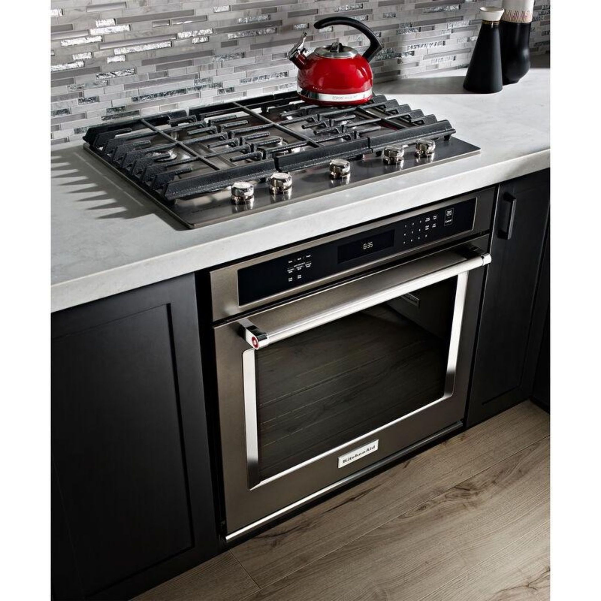 Installation over Wall Oven Approved