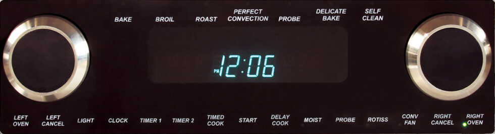 Precision Electric Oven Cooking