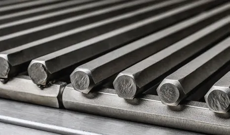 Heavy-Duty Hexagonal Cooking Rods