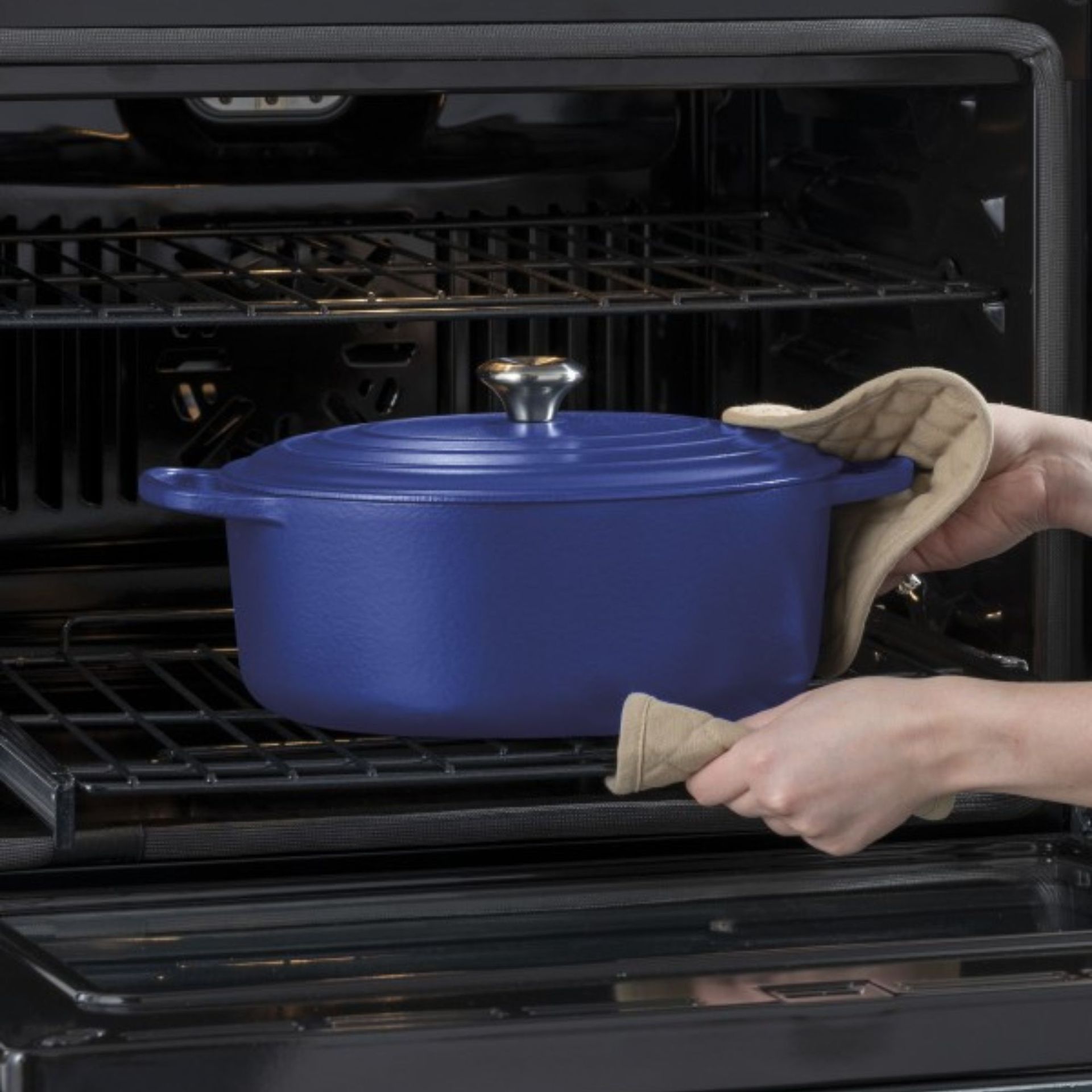 Never-Scrub, Smooth-Glide Racks