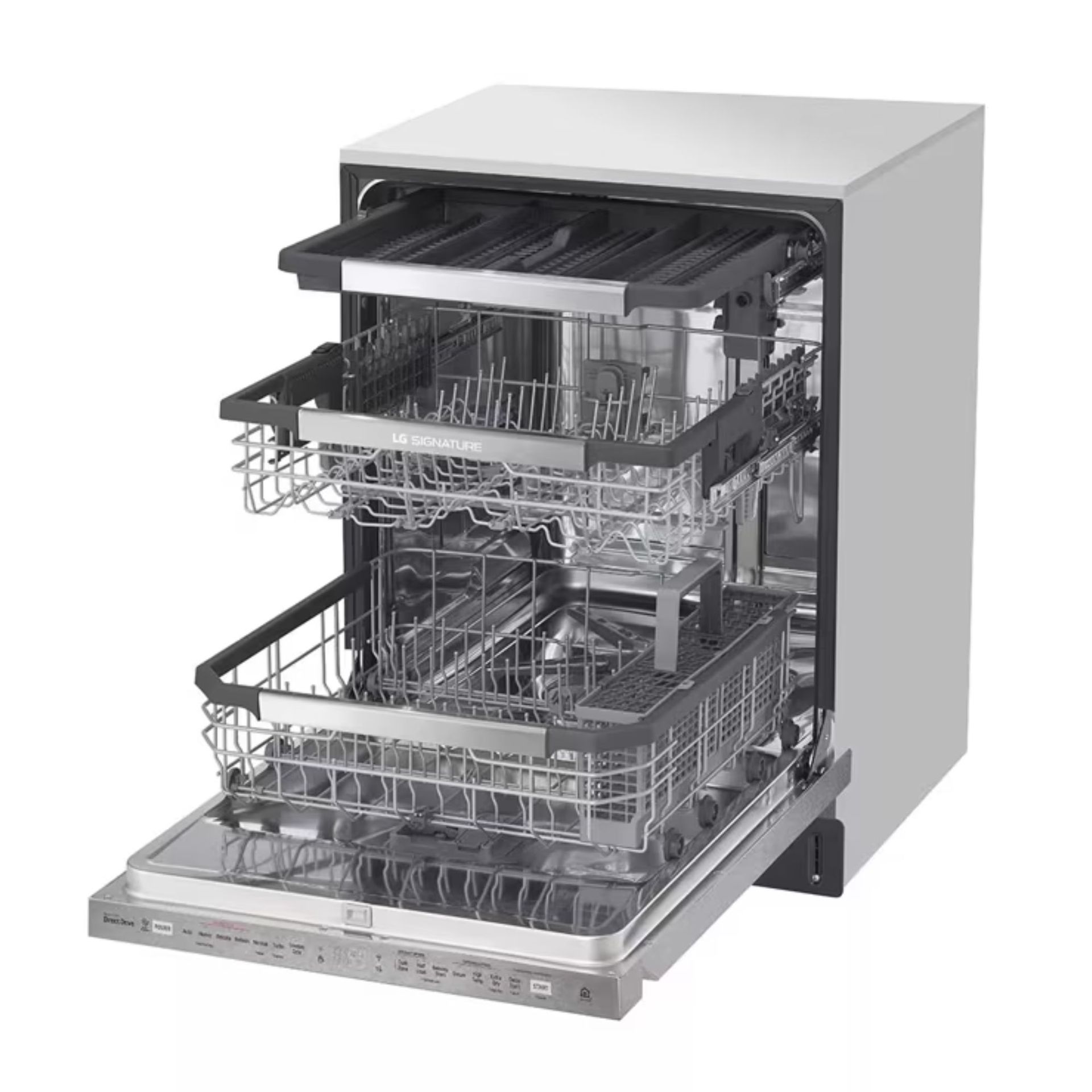 Height adjustable 3rd rack