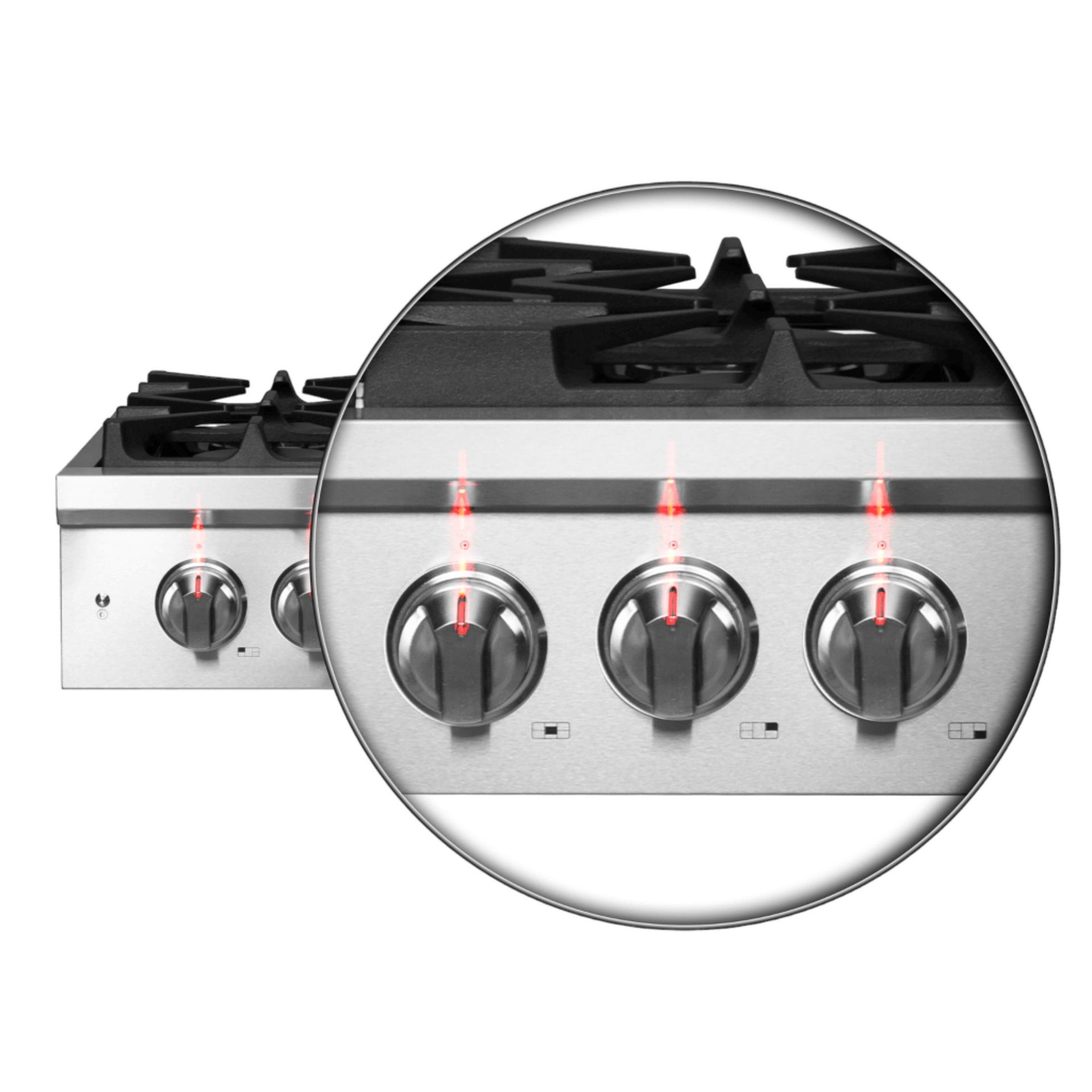 Durable & Illuminated Controls