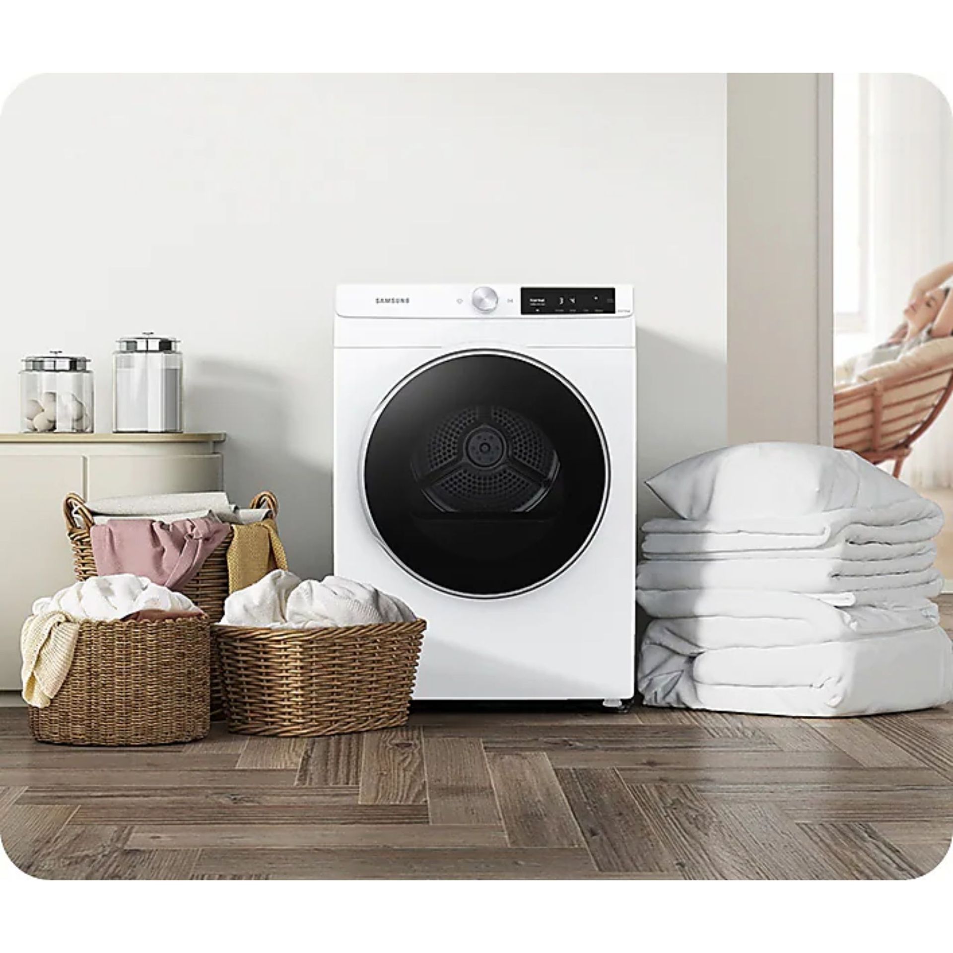 Large 7.5 cu. ft. Capacity