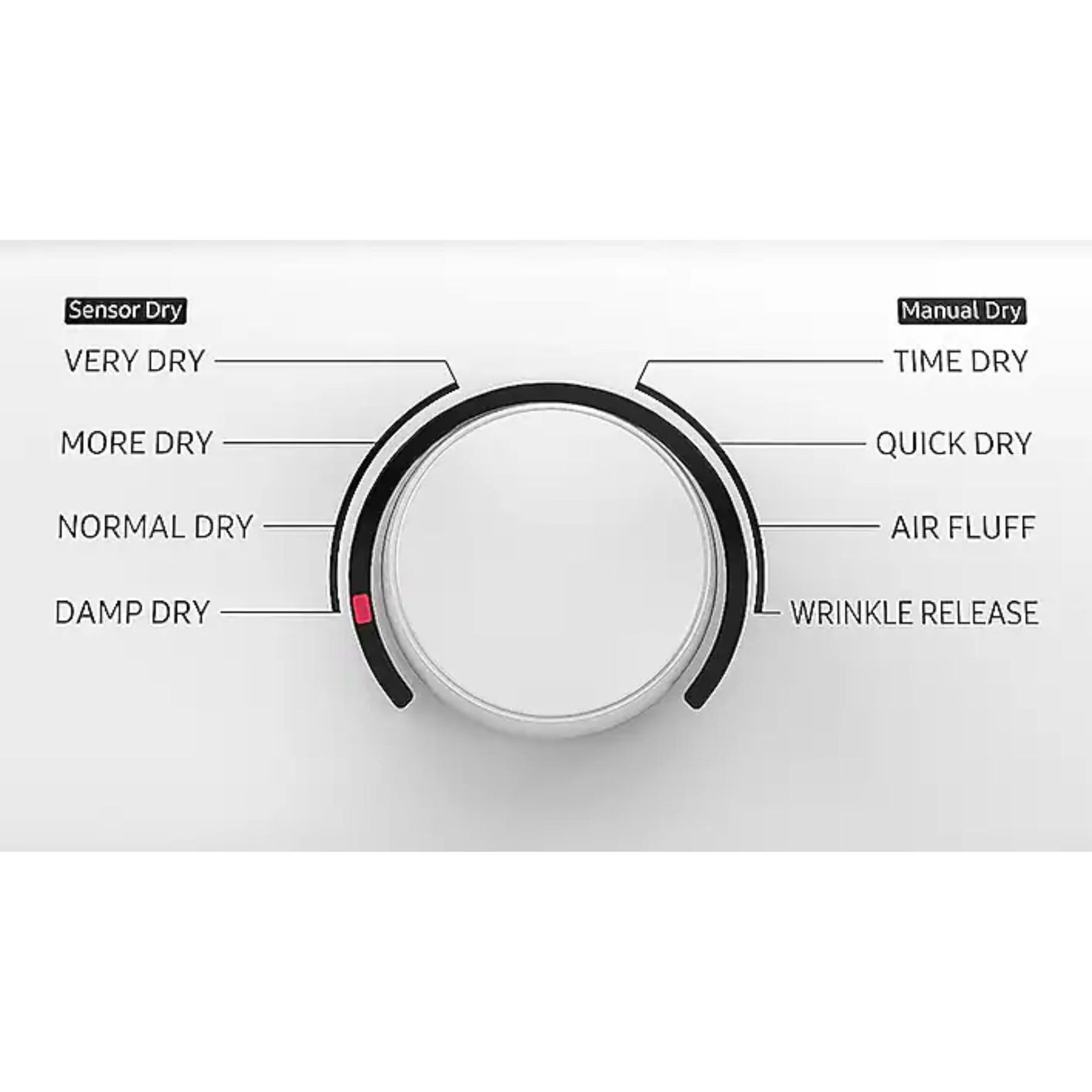 8 Preset Drying Cycles