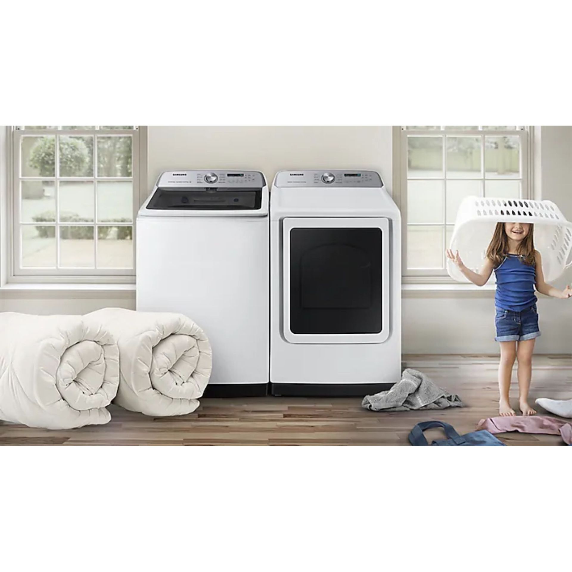 Large 7.4 cu. ft. Capacity