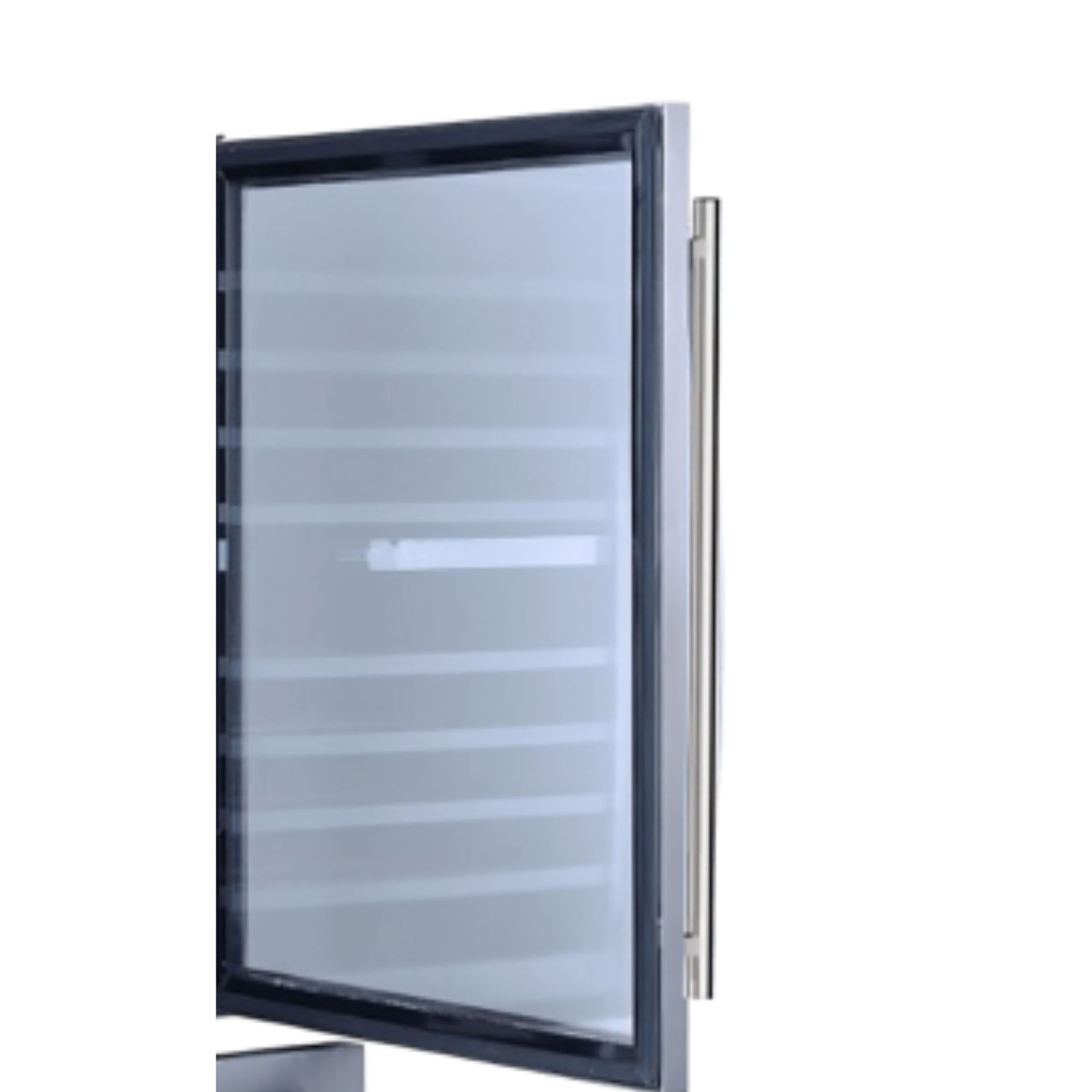 Three layer anti-UV ray glass door