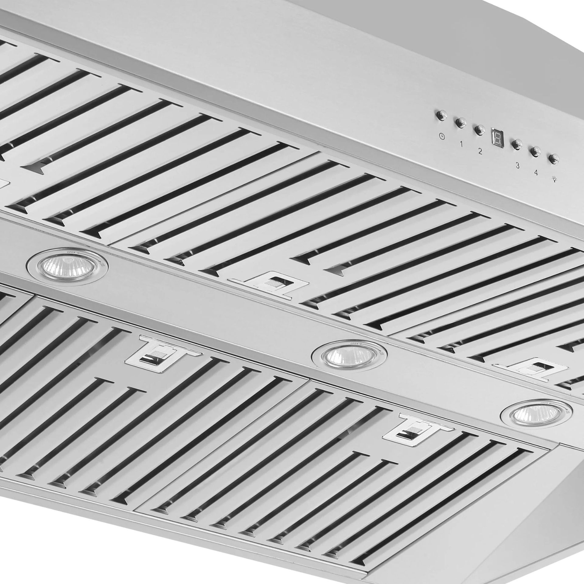 Filters are made of washable Stainless-Steel