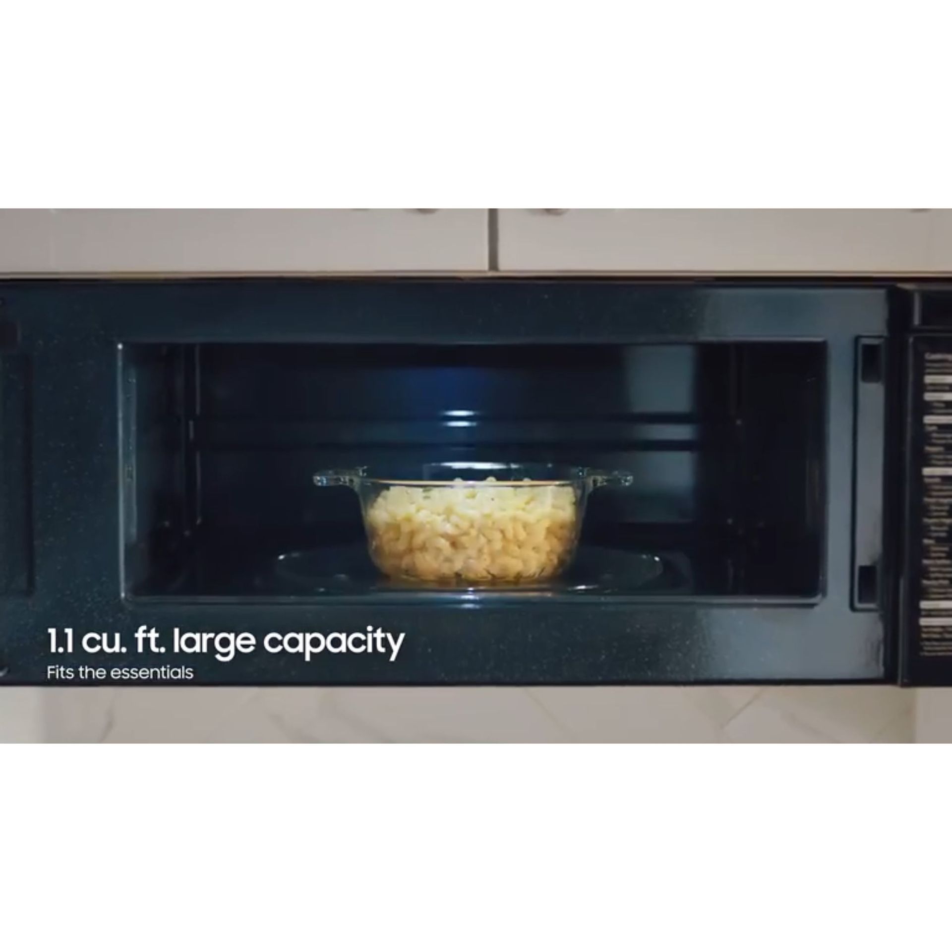 1.1 cu. ft. Oven Capacity